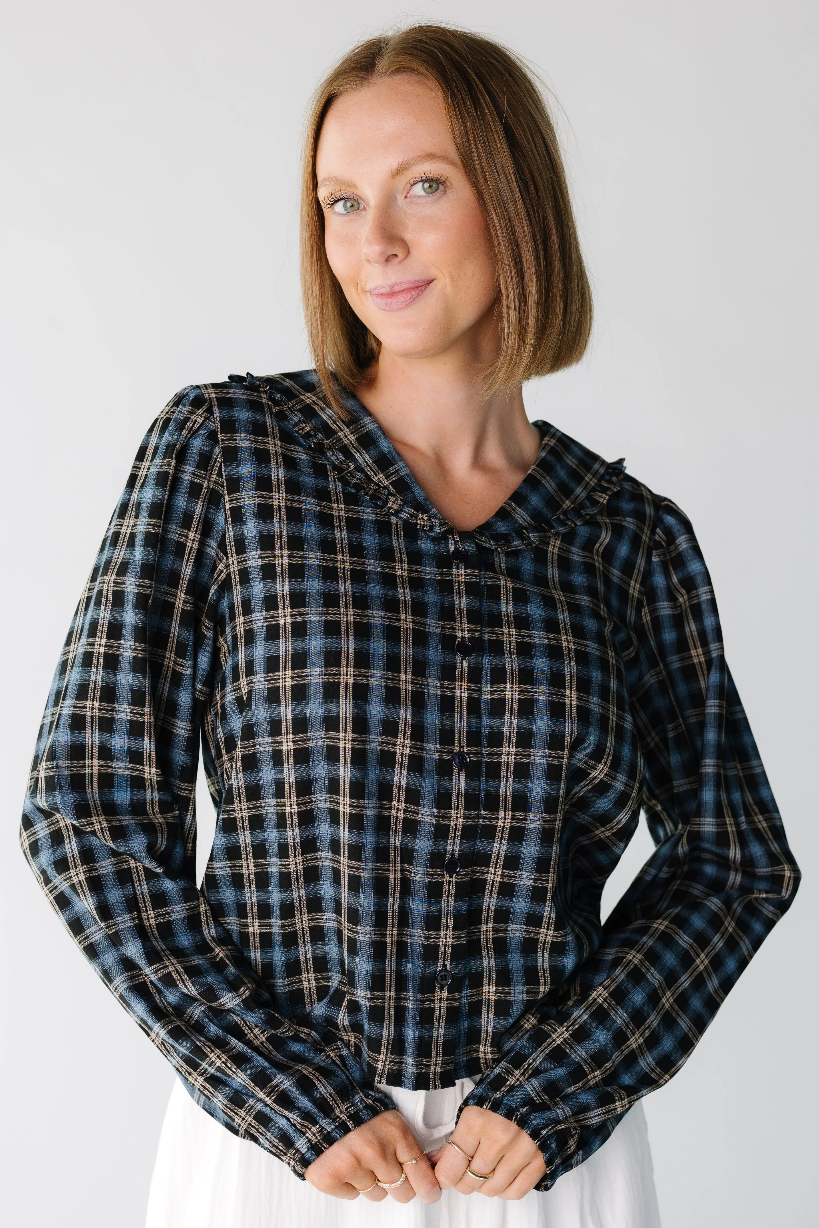 Checkmate Blouse
