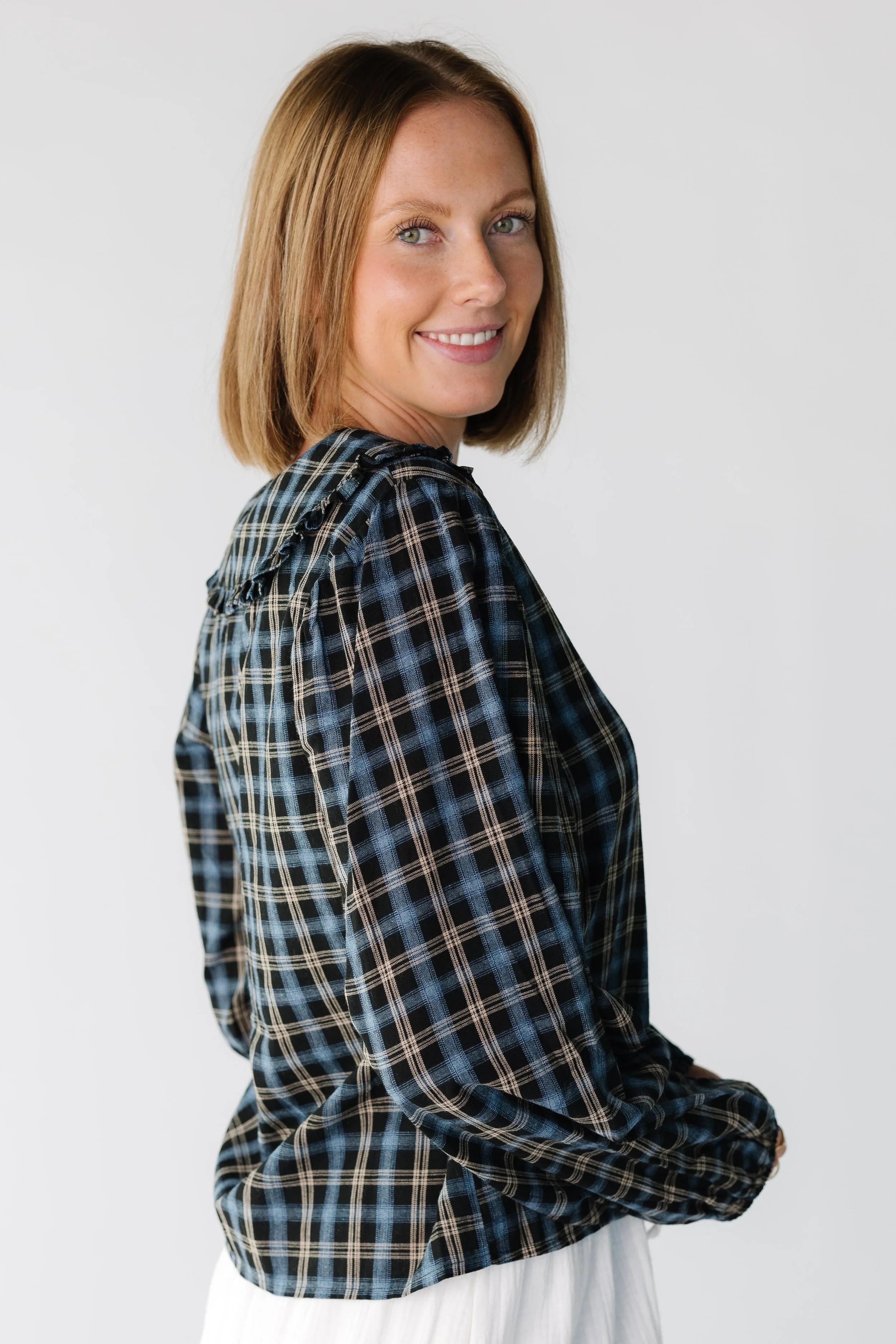 Checkmate Blouse - Image 3