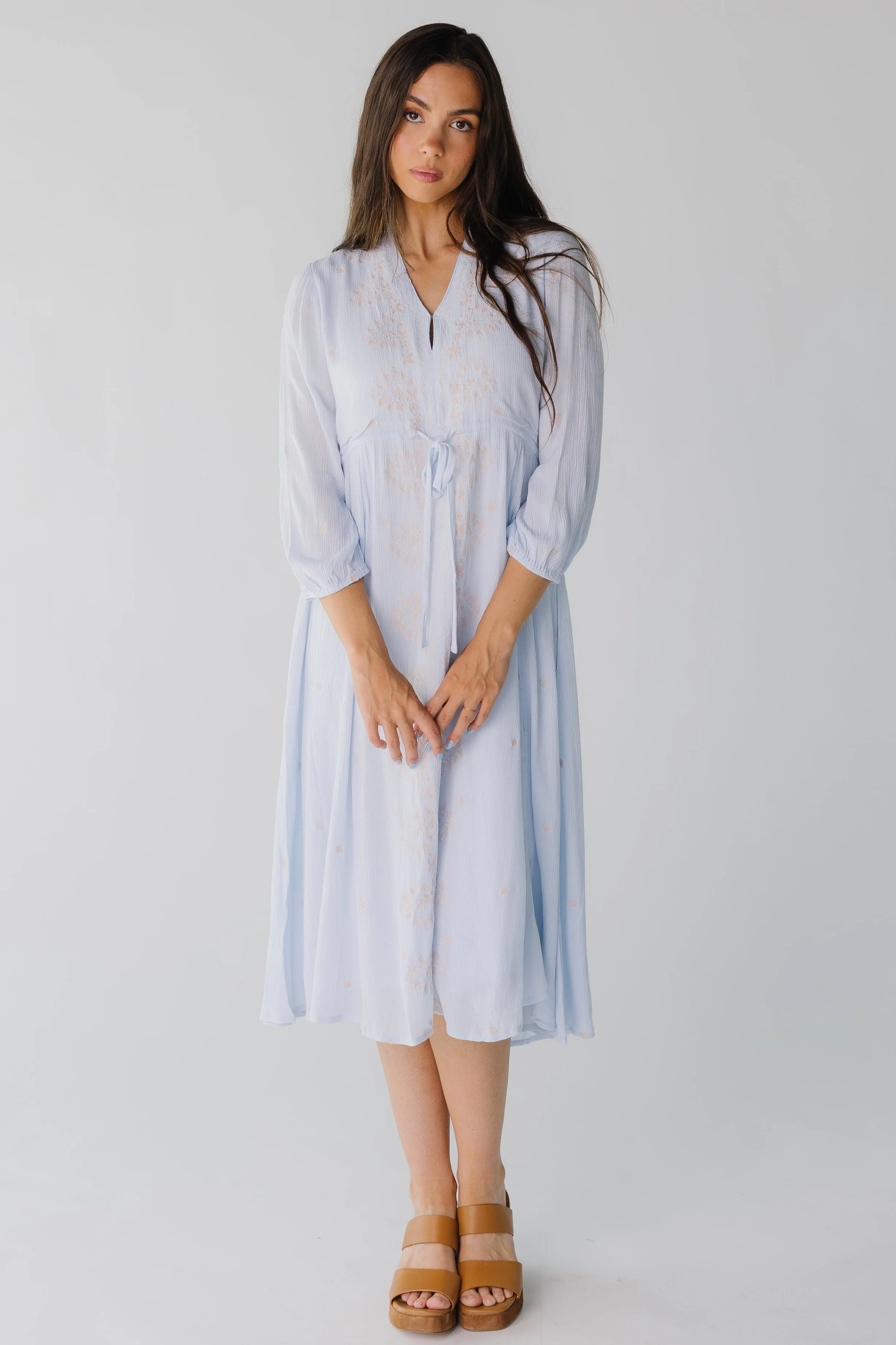 Citrus Dori Embroidered Dress - Image 3