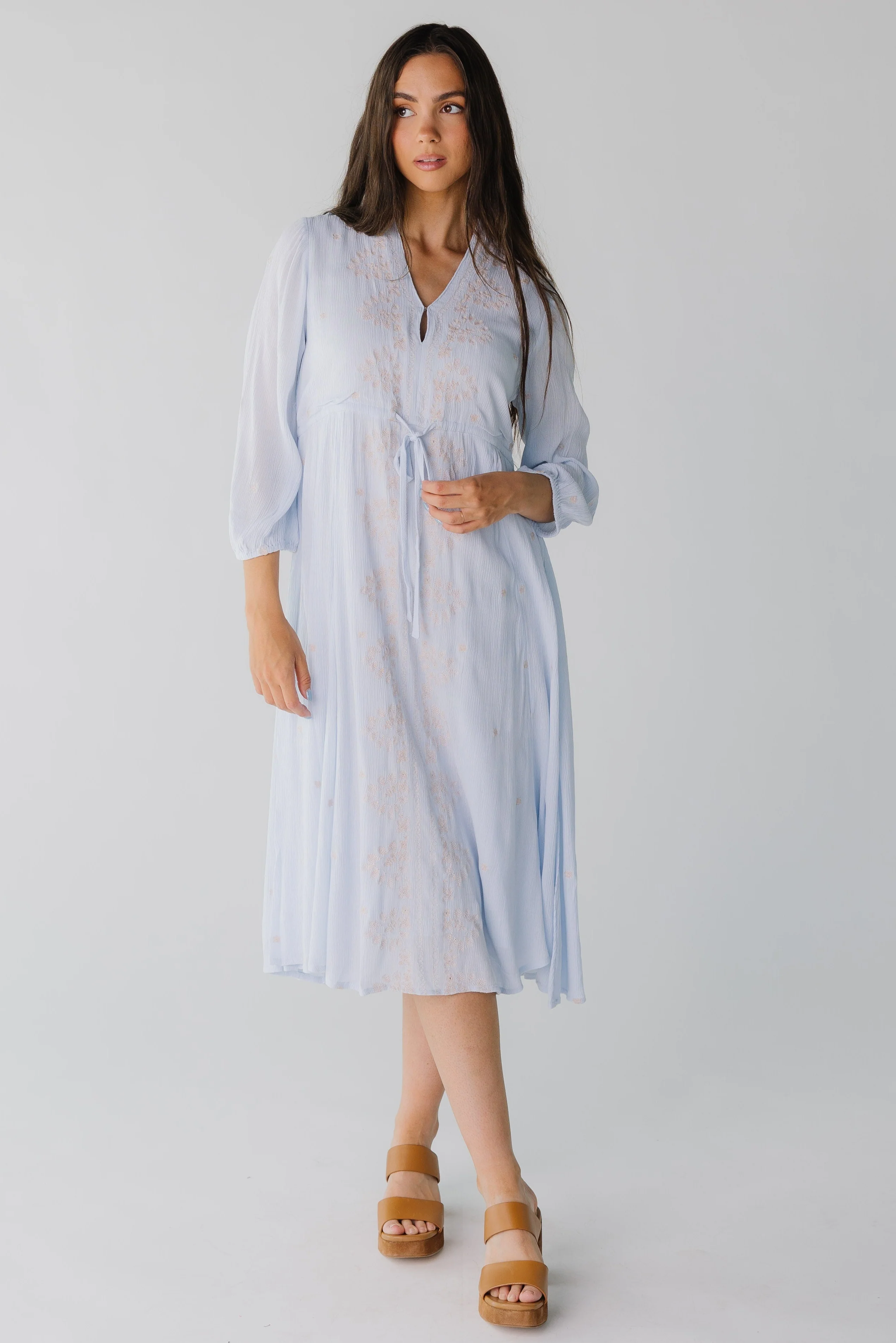 Citrus Dori Embroidered Dress - Image 4
