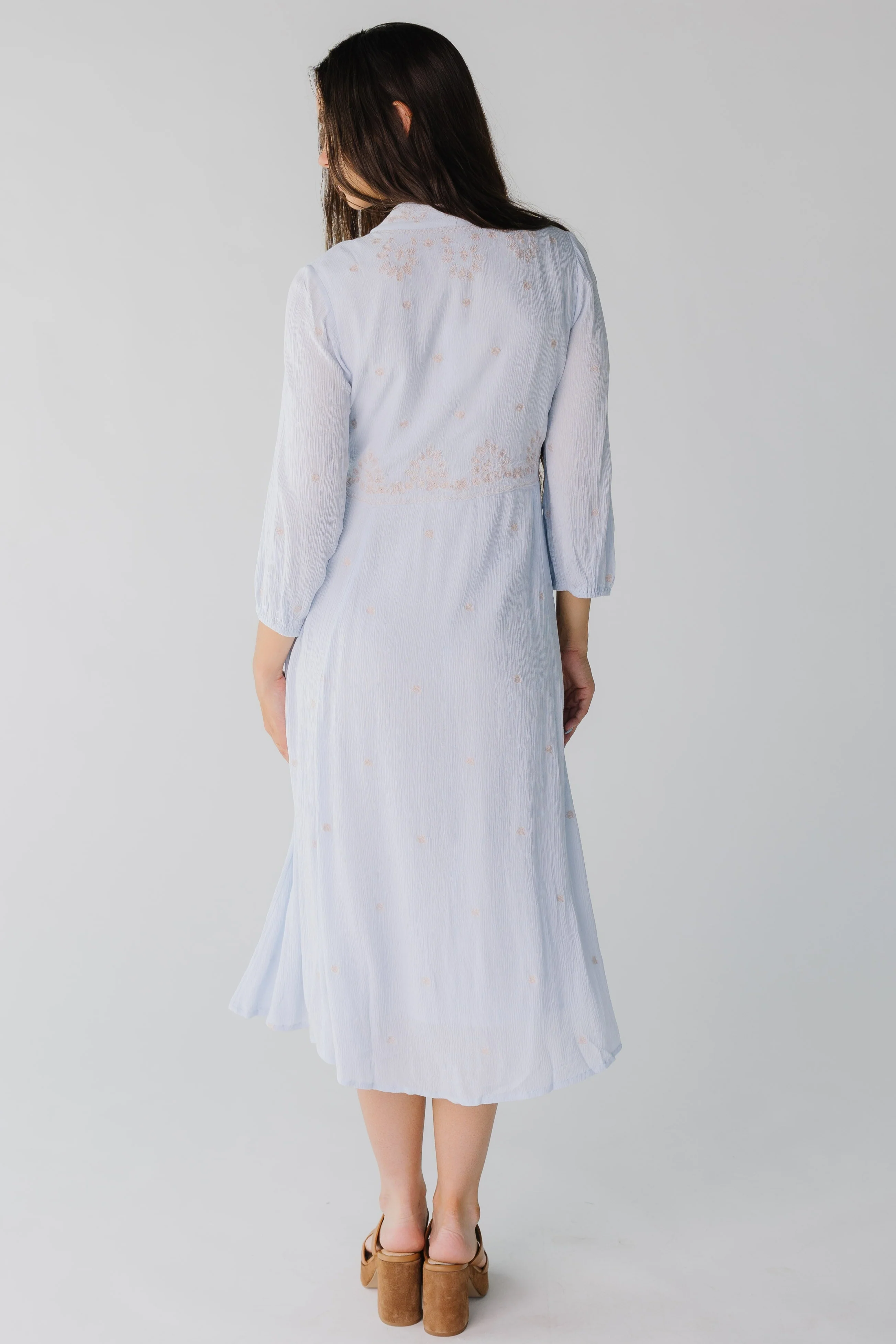 Citrus Dori Embroidered Dress - Image 5