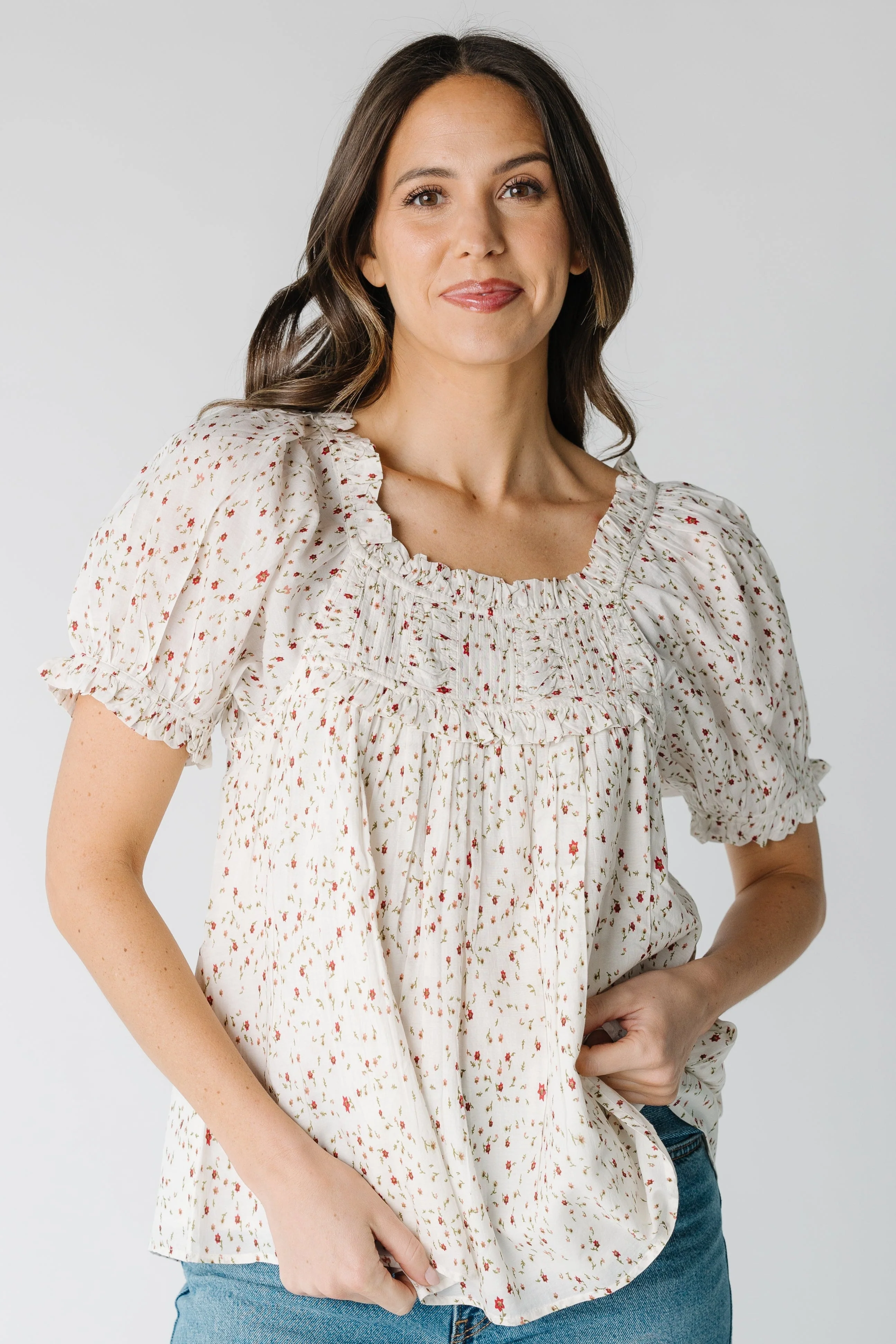 Citrus Eila Delicate Woven Top - Image 5