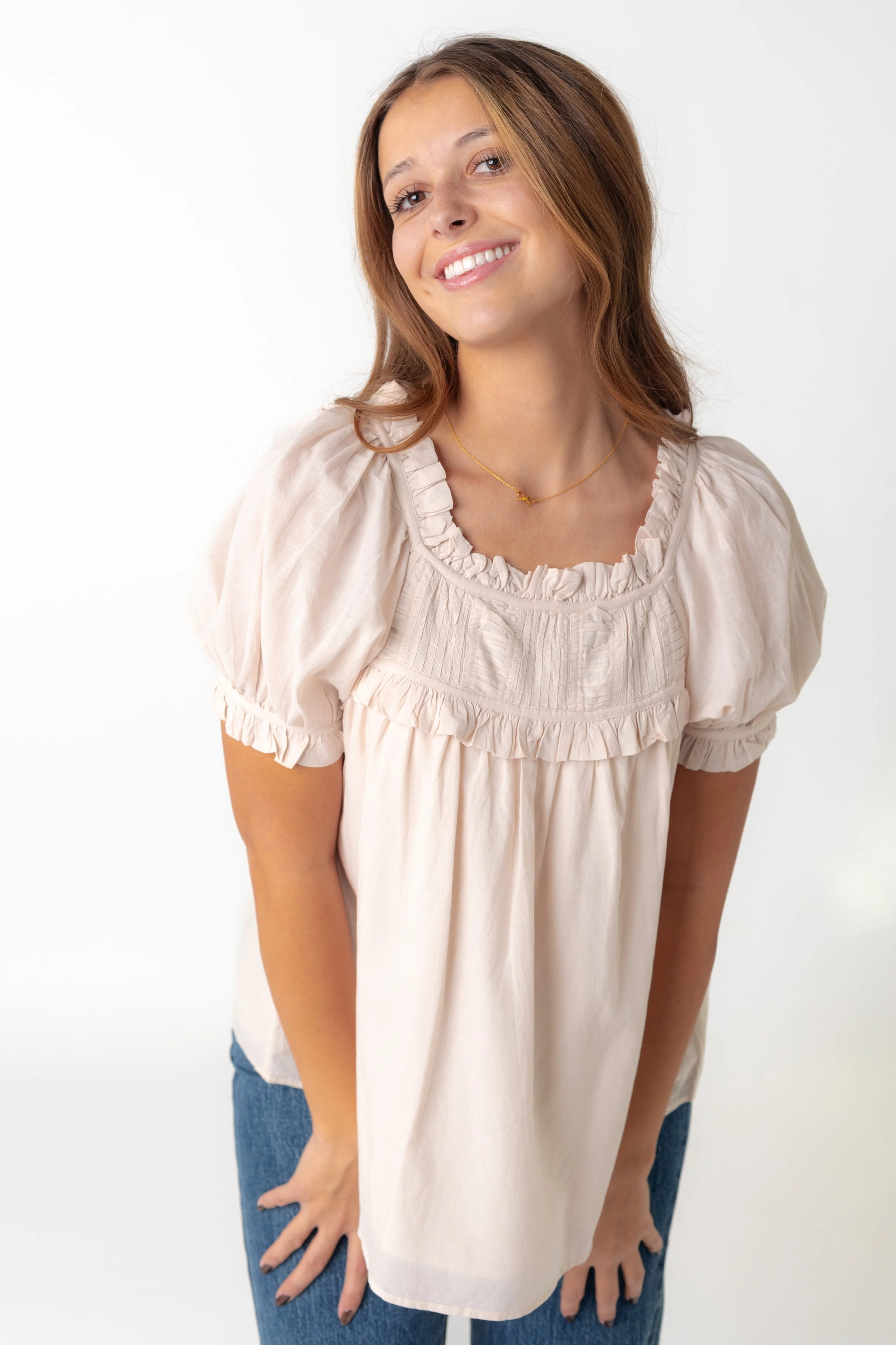 Citrus Eila Delicate Woven Top - Image 6