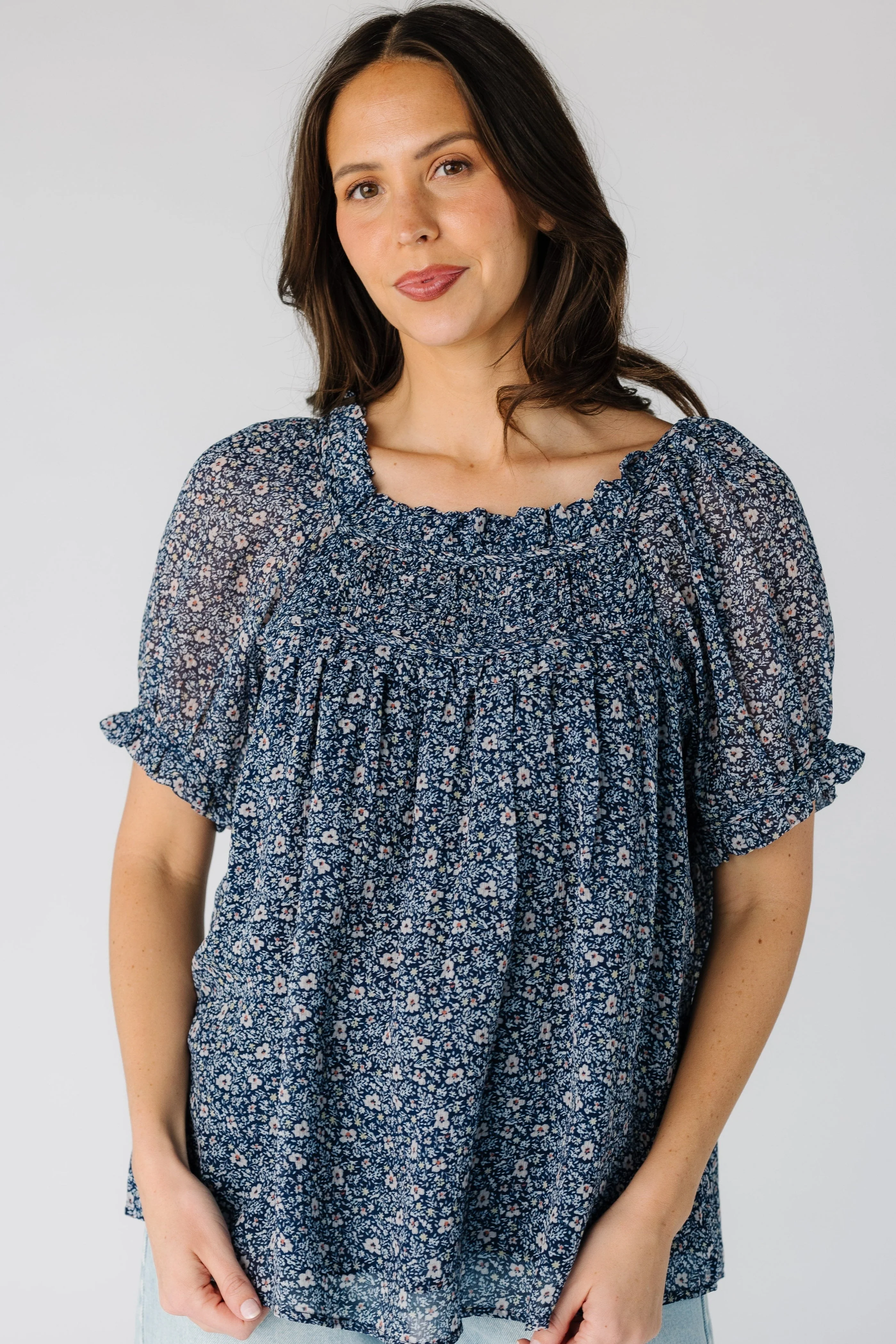 Citrus Eila Print Top