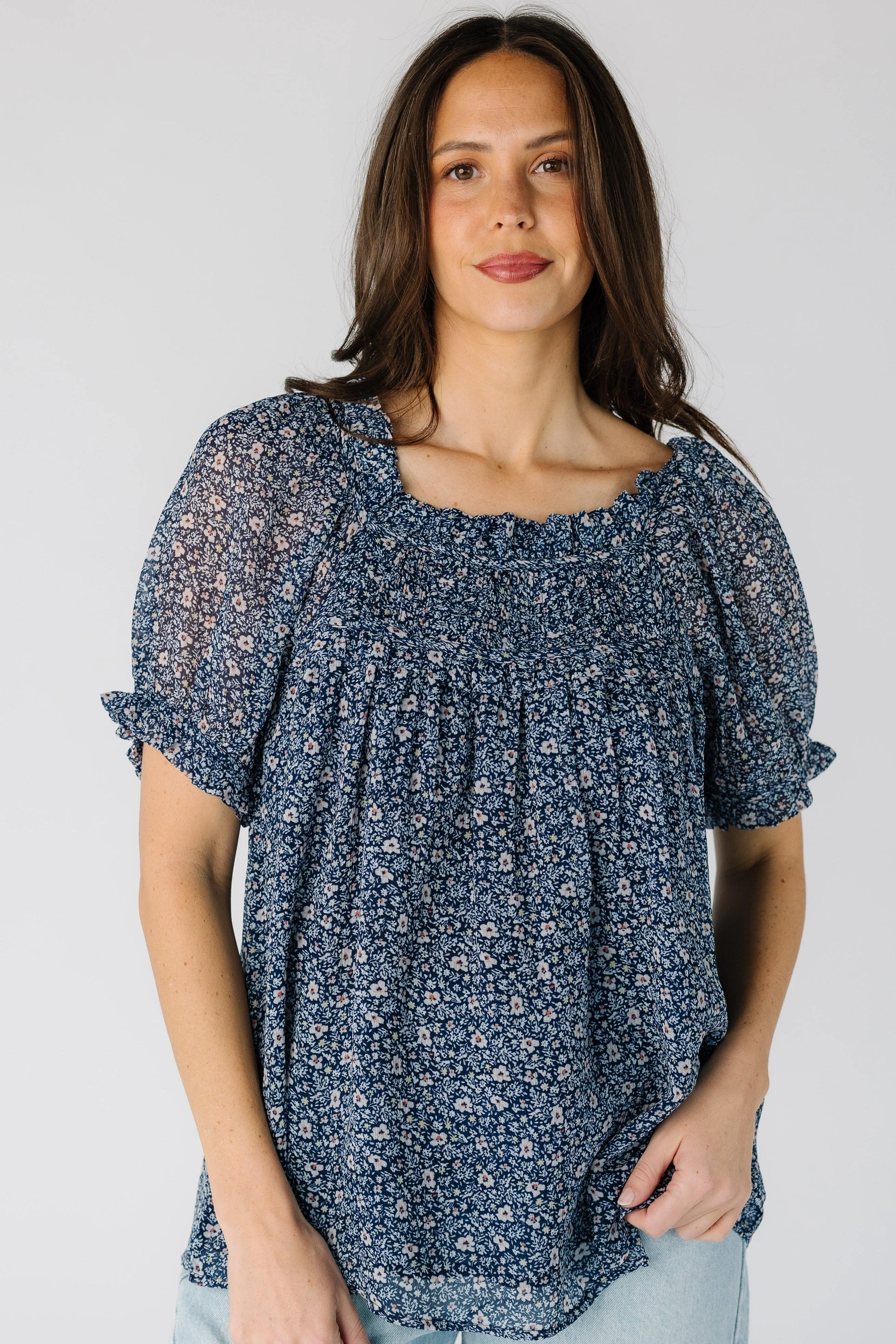 Citrus Eila Print Top - Image 3