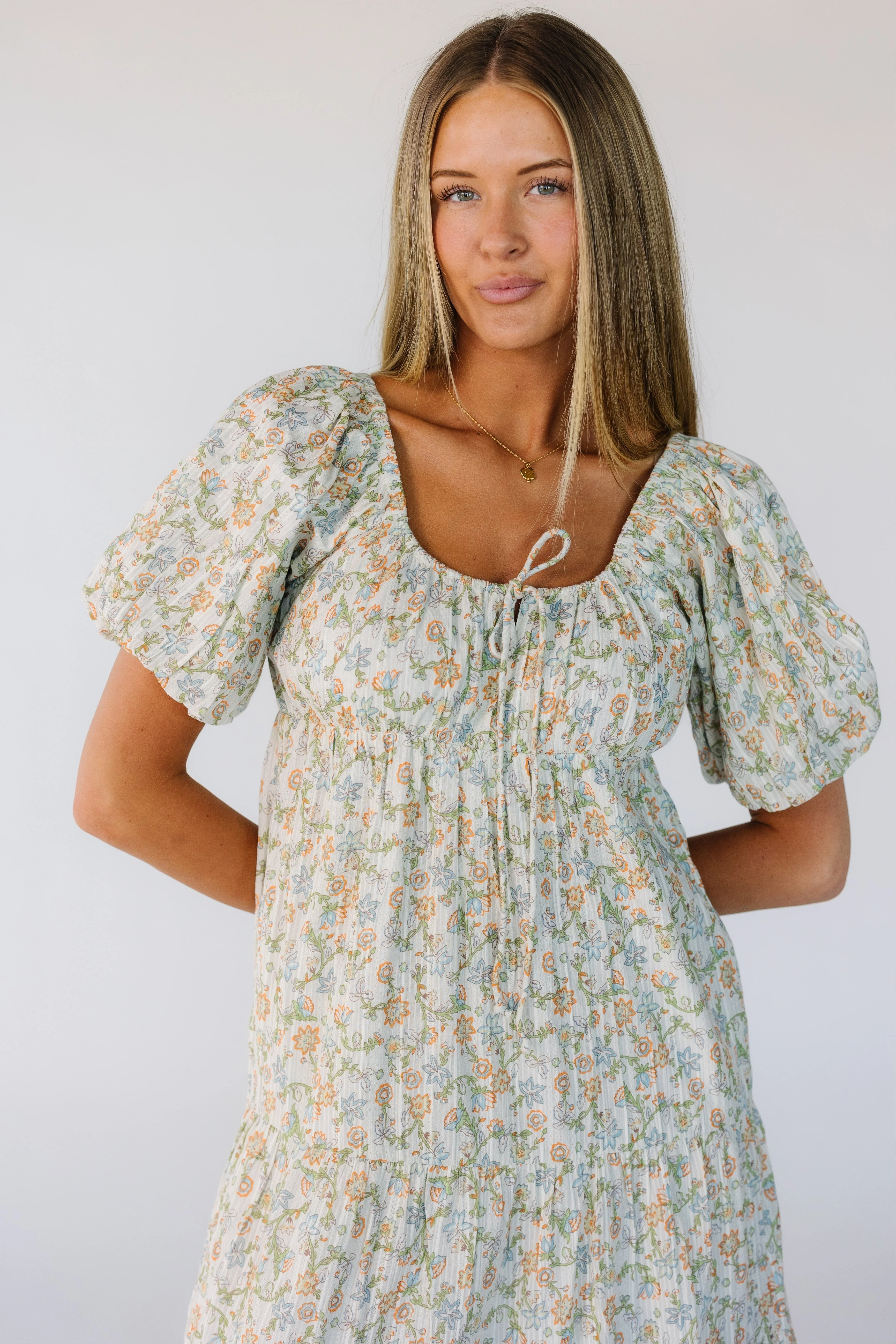 Citrus Lyon Tiered Spring Dress - Image 6