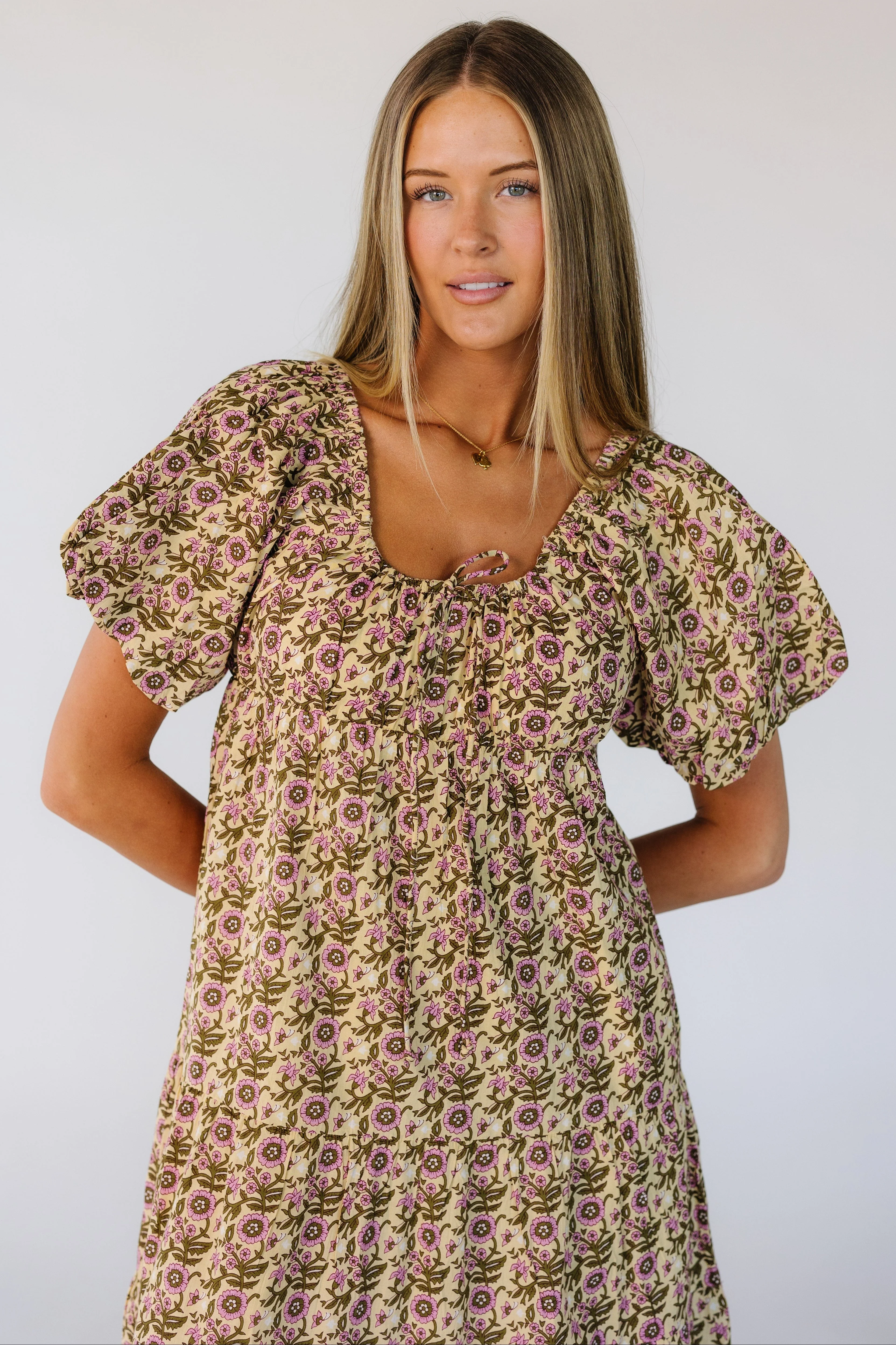 Citrus Maiya Tiered Dress - Image 3