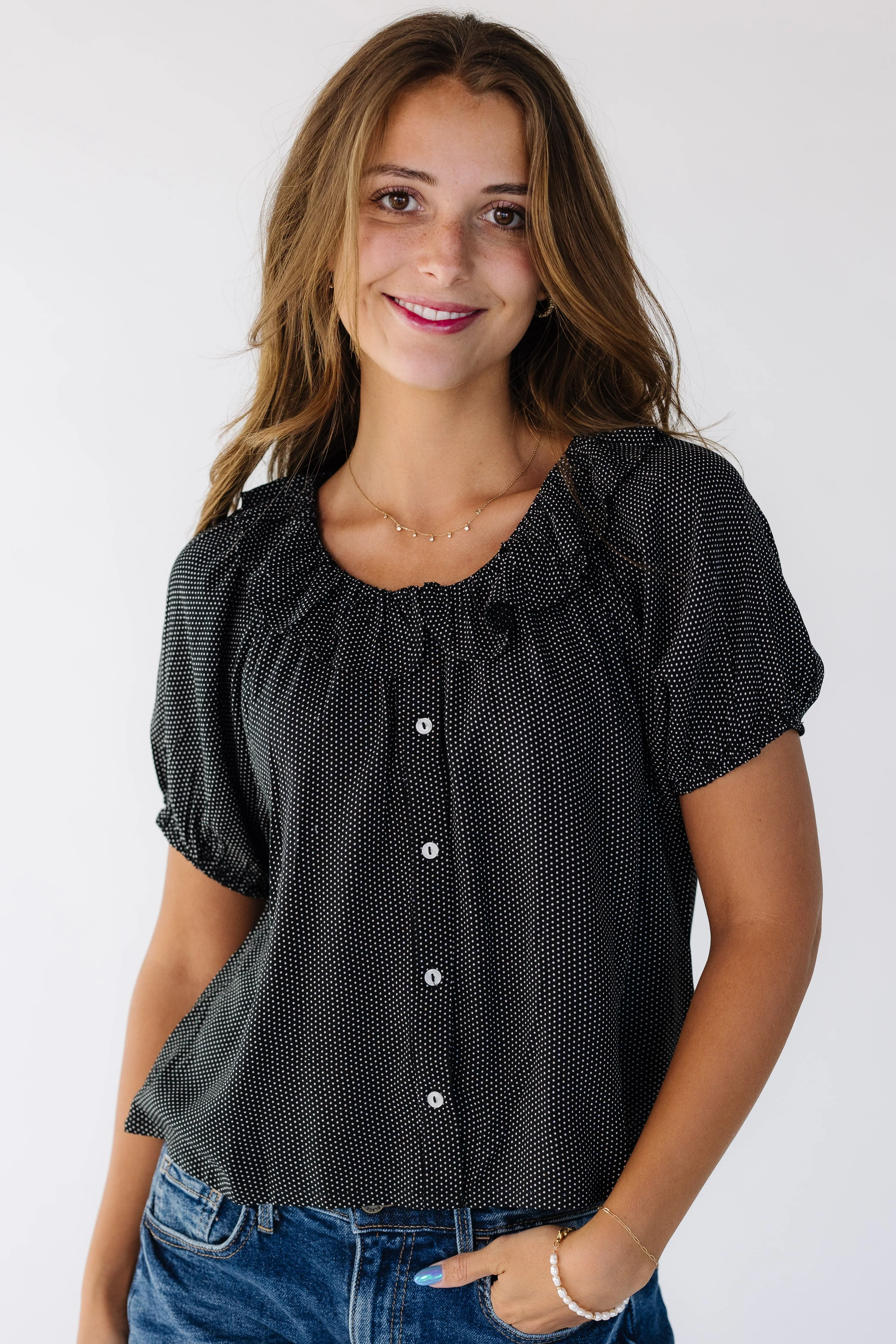 Citrus Collar Top- Spring - Image 2