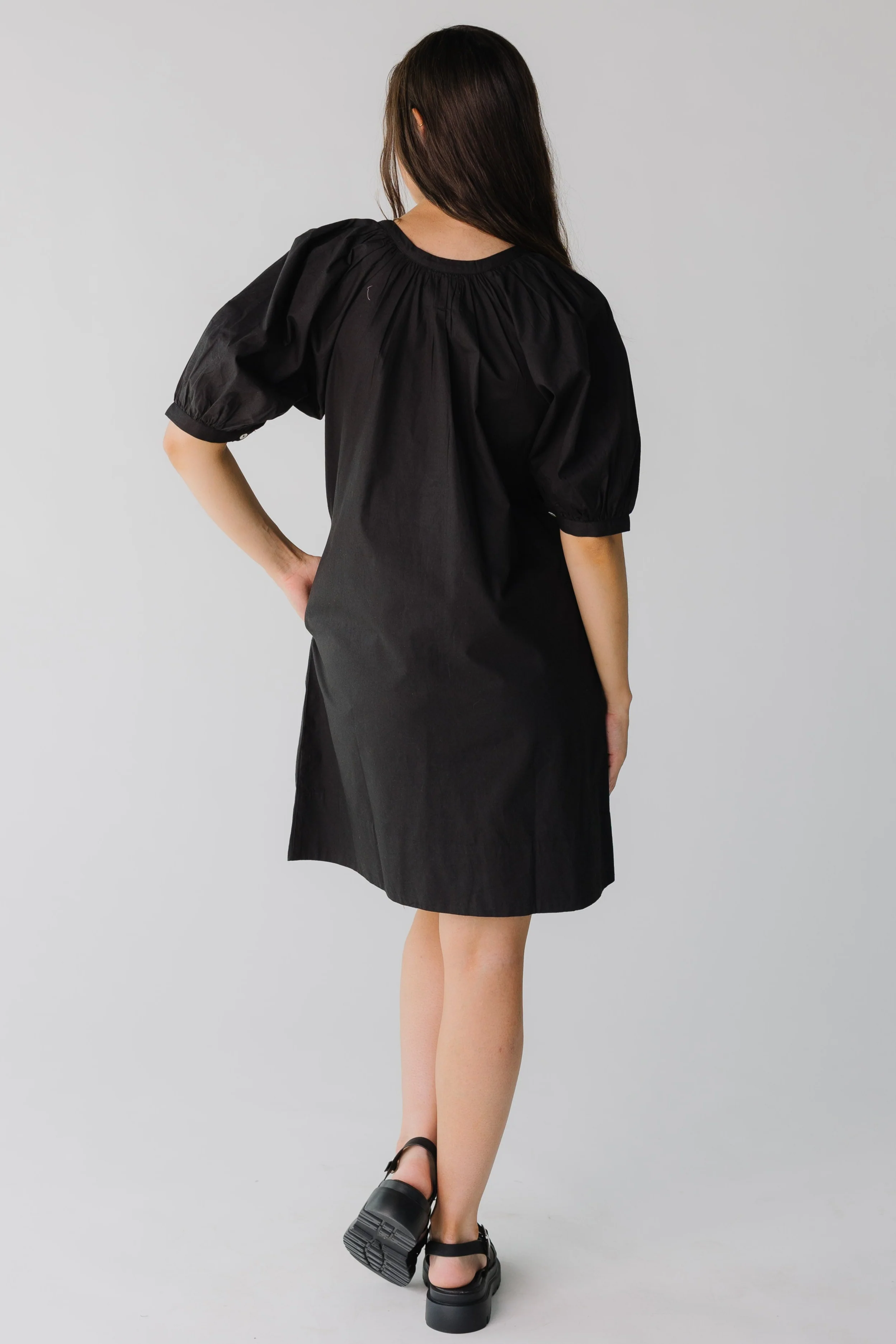 Citrus Seaside Button Down Knee Dress - Image 8