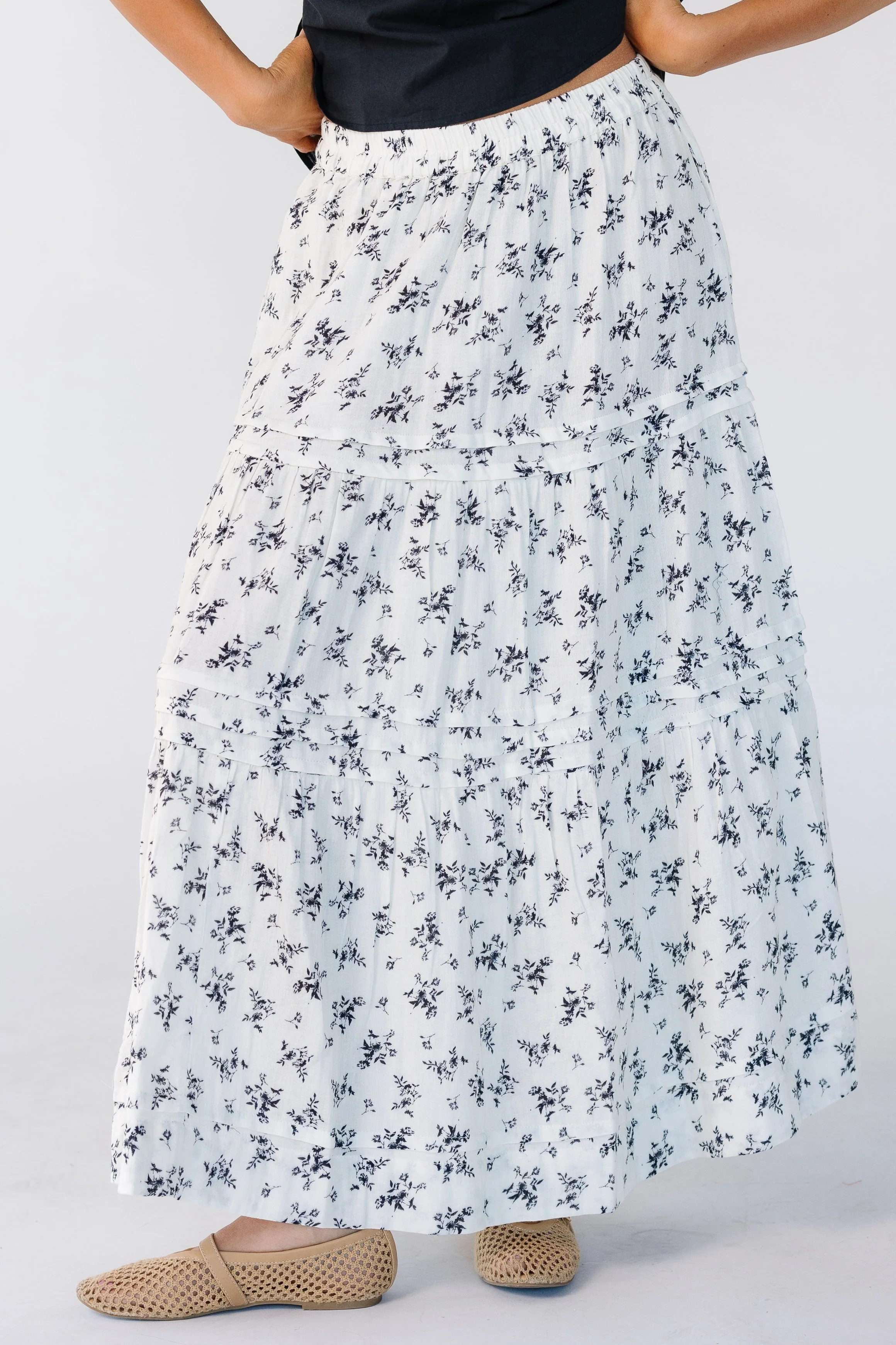 Citrus Shae Floral Print Skirt - Image 3