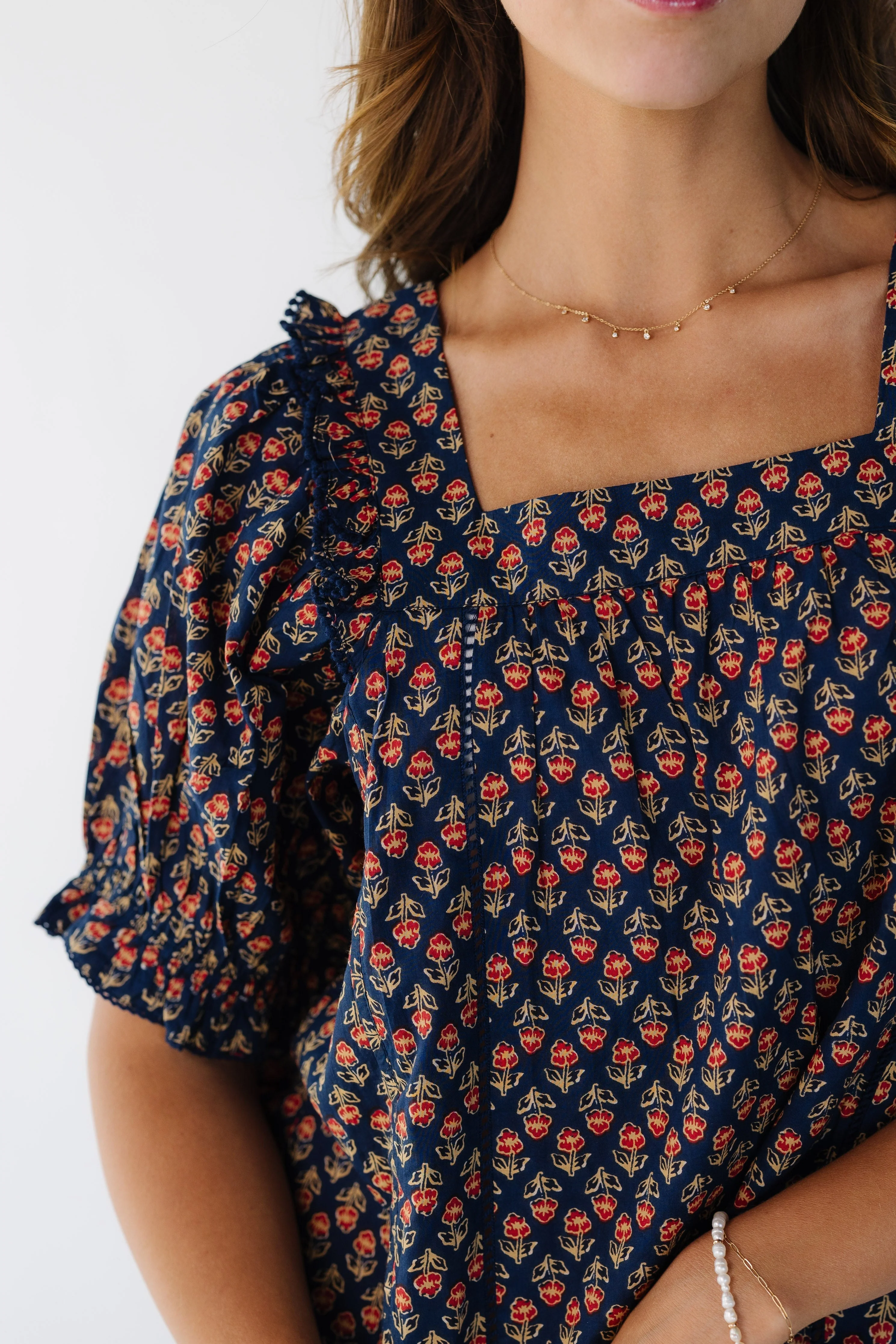 Citrus Square Neck Top - Image 3