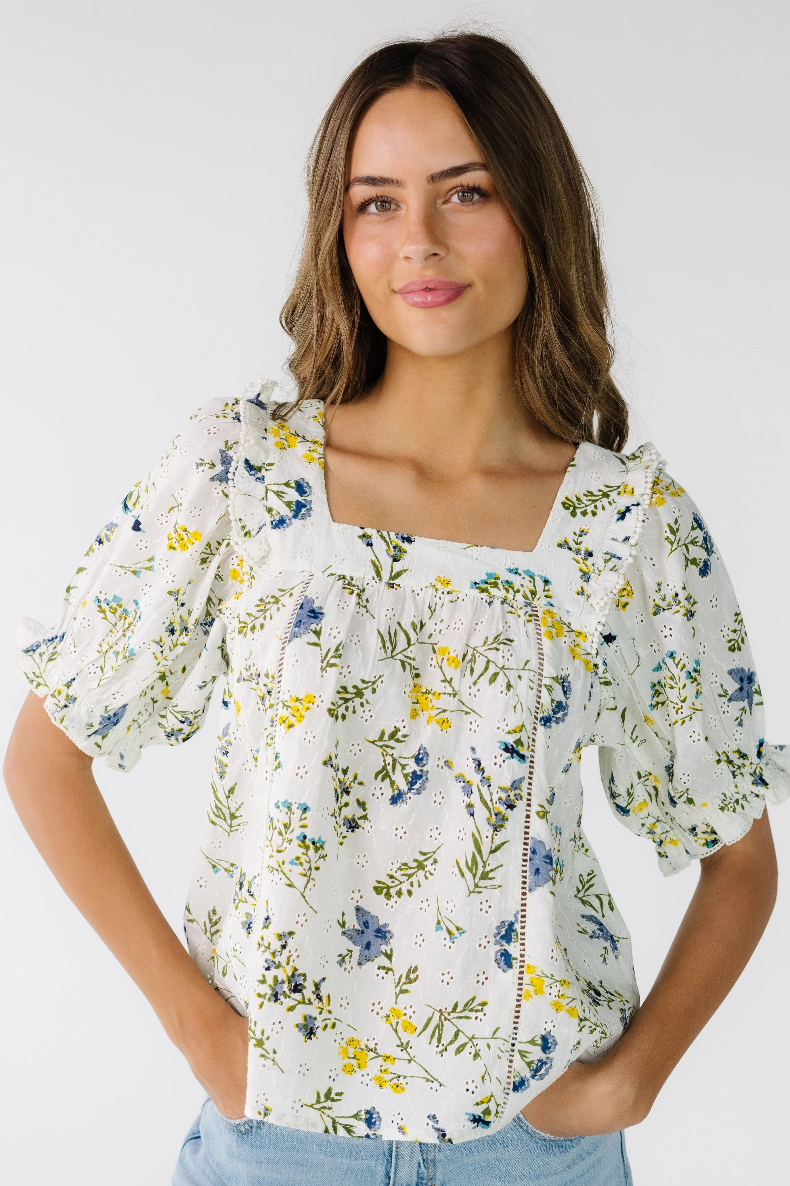 Citrus Square Neck Top - Image 6