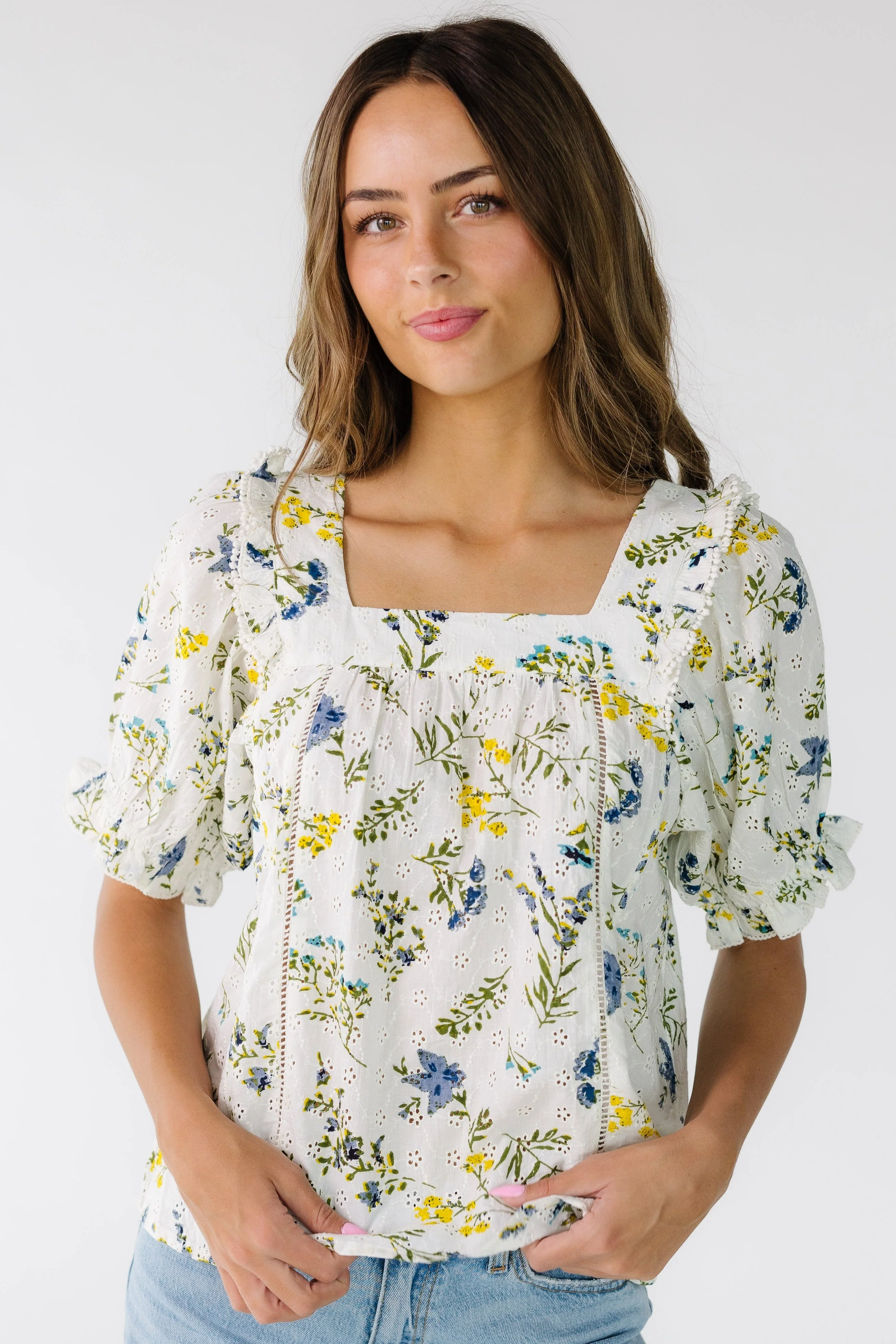 Citrus Square Neck Top - Image 8