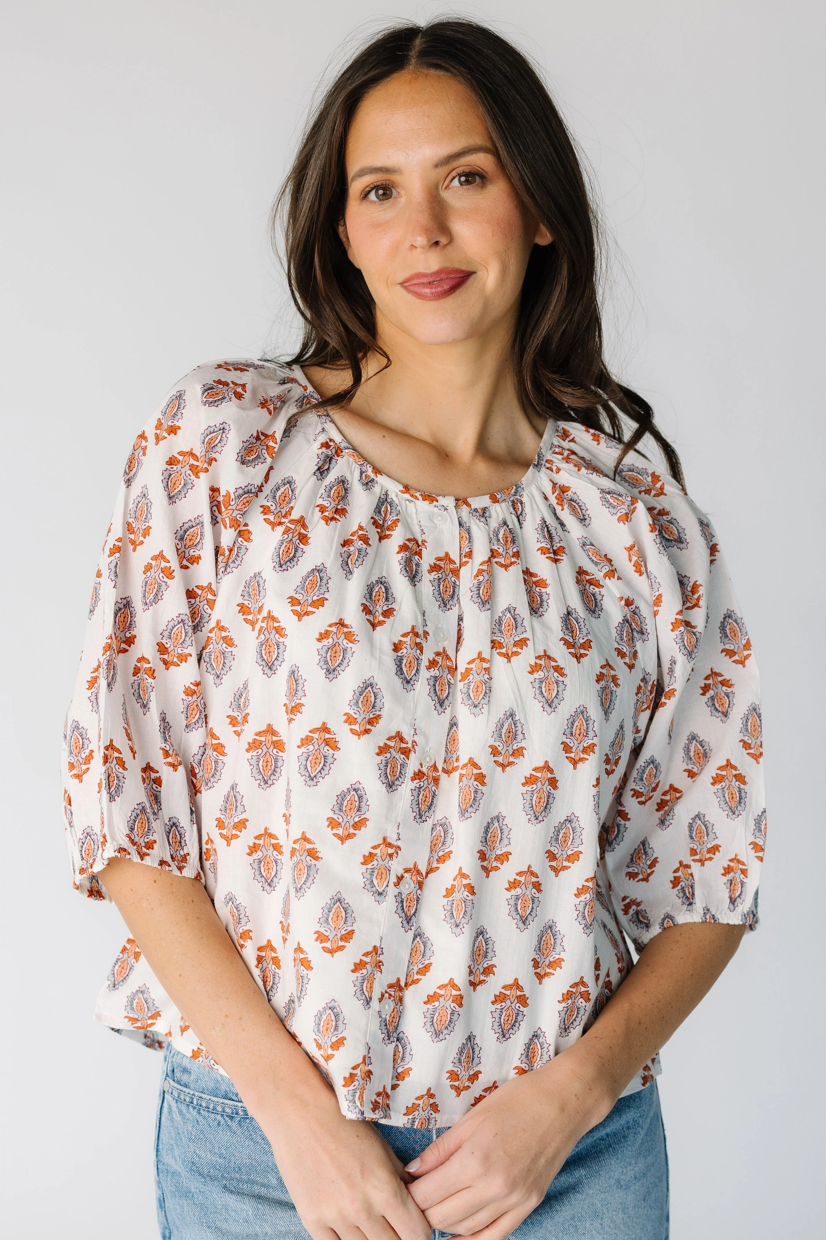 Citrus The Blooming Top- Prints - Image 3