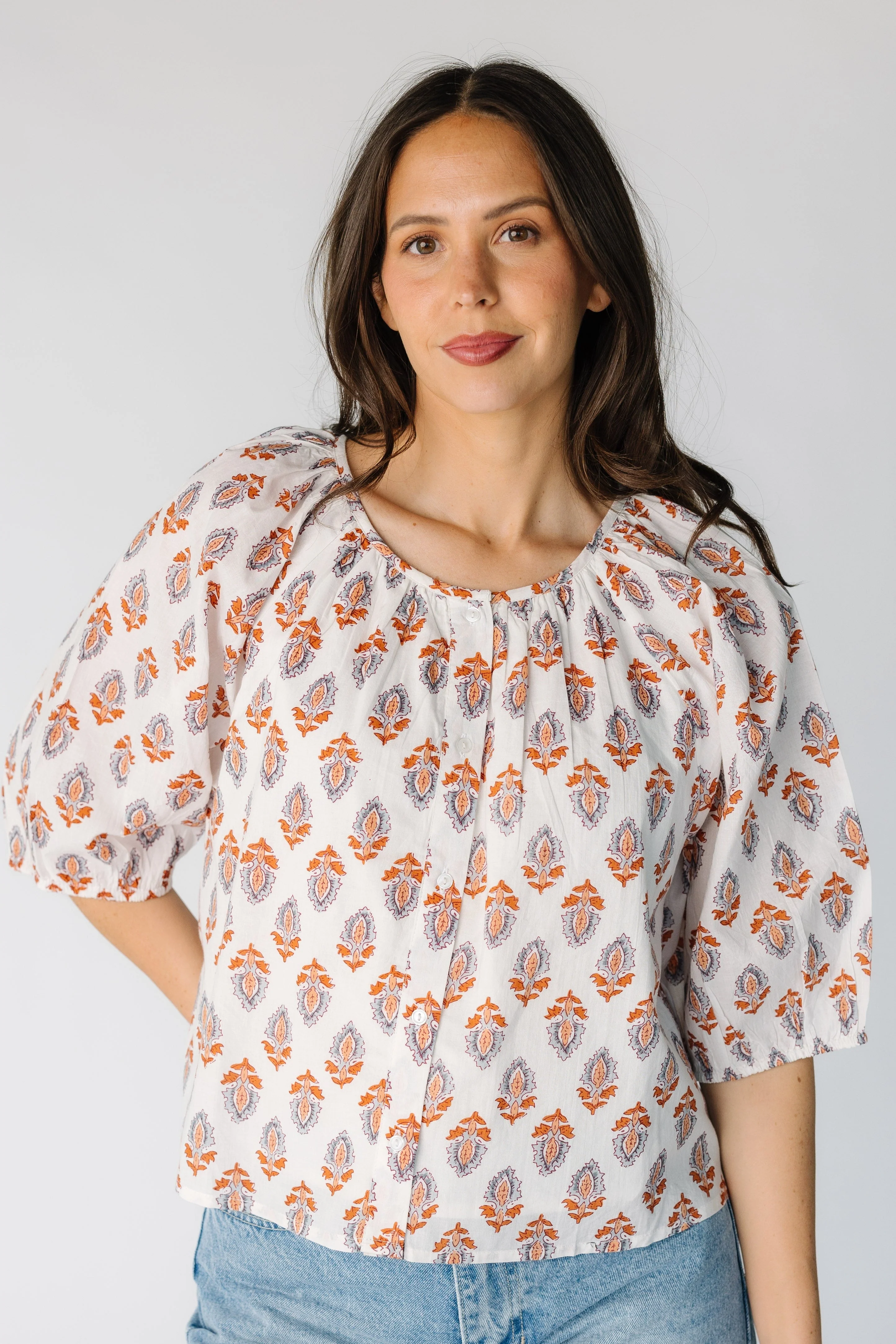 Citrus The Blooming Top- Prints - Image 4