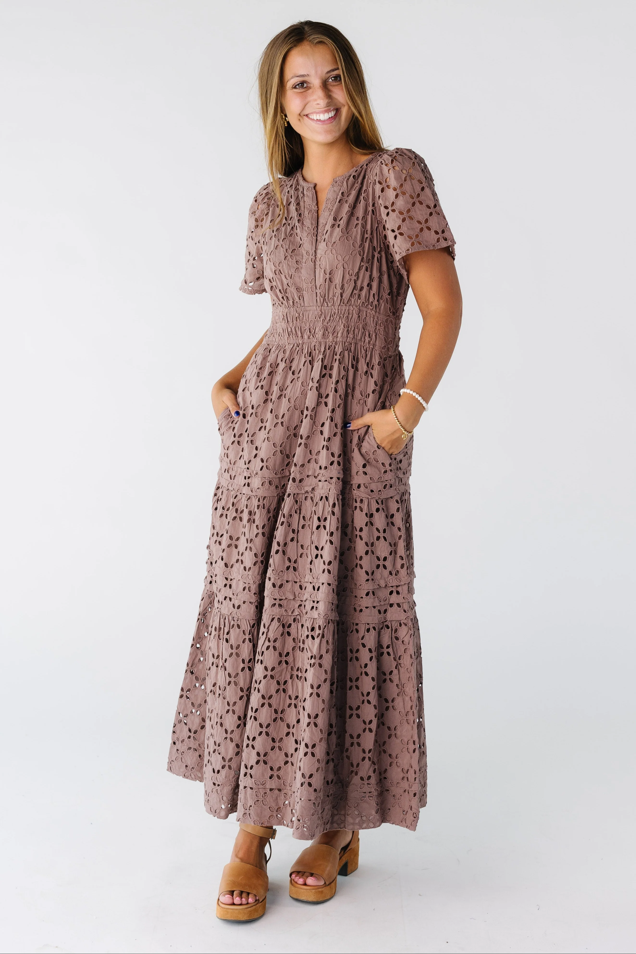 Citrus The Shae Eyelet Dress - Image 3