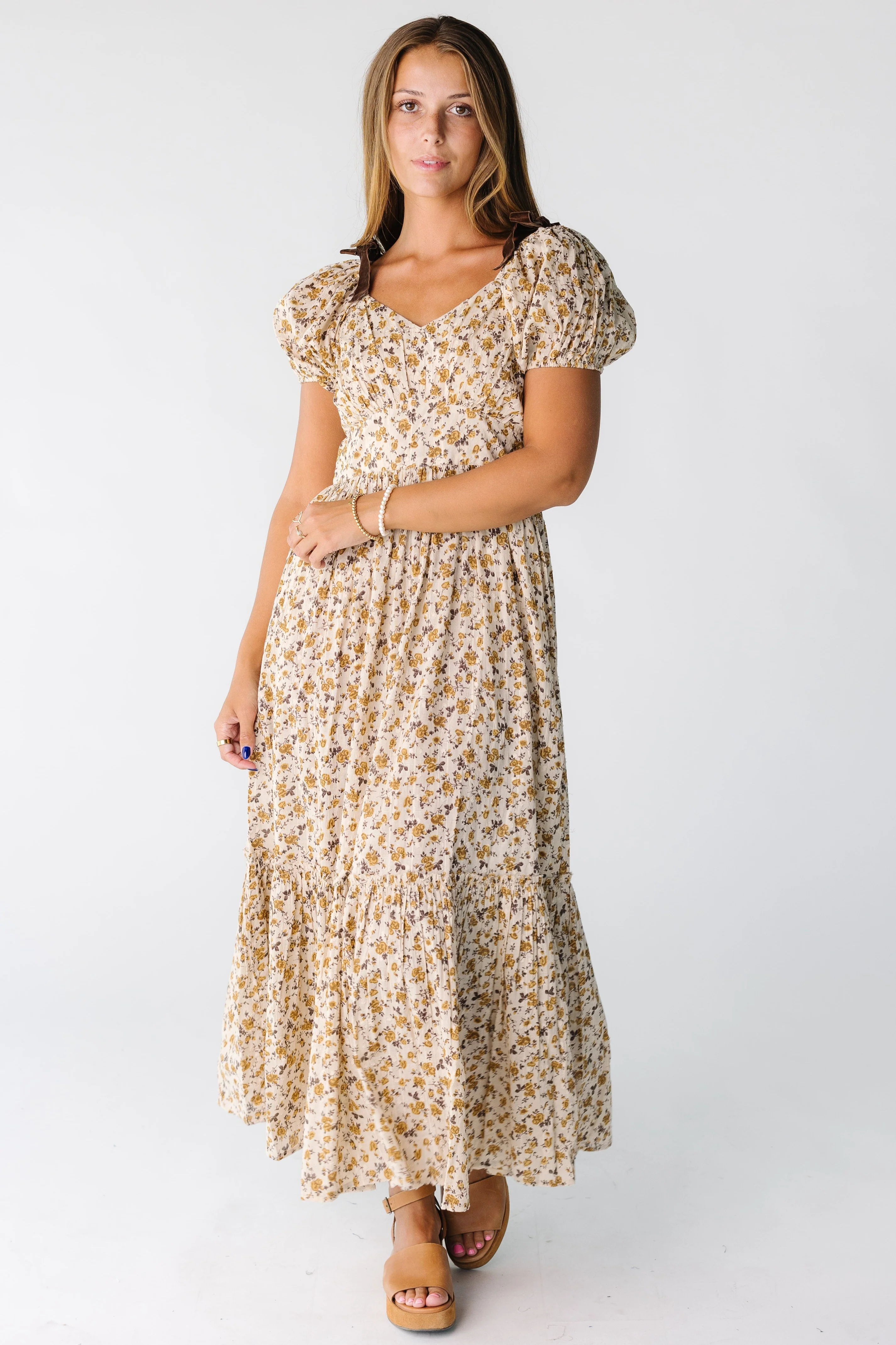 Citrus The Swiss Dobby Bow Dress - Image 3