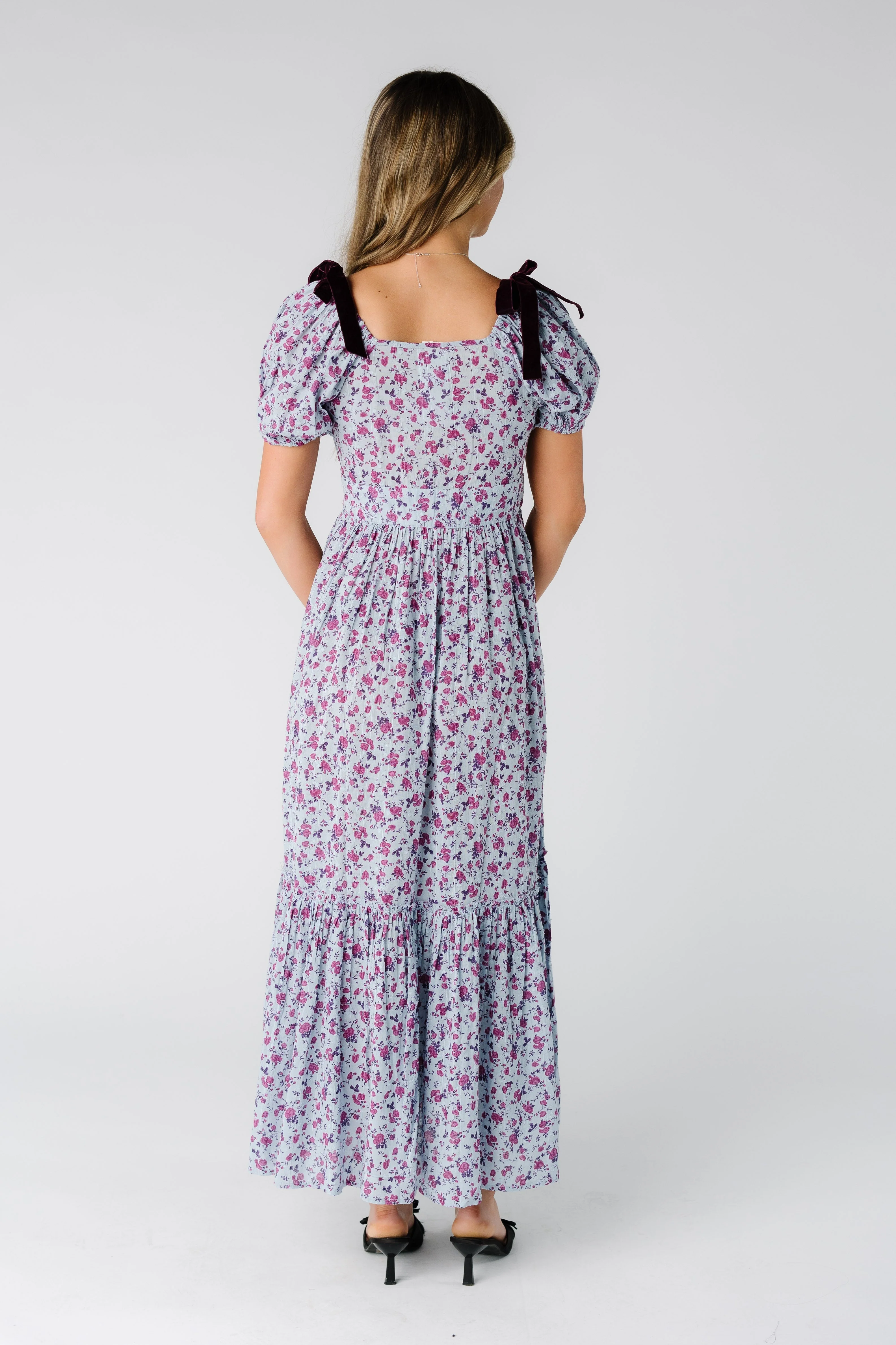 Citrus The Swiss Dobby Bow Dress - Image 7