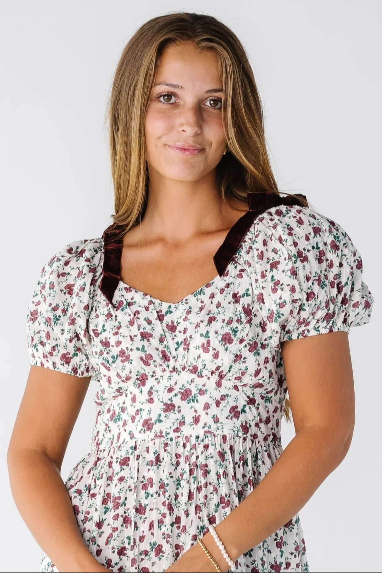 Citrus The Swiss Dobby Bow Dress - Image 8