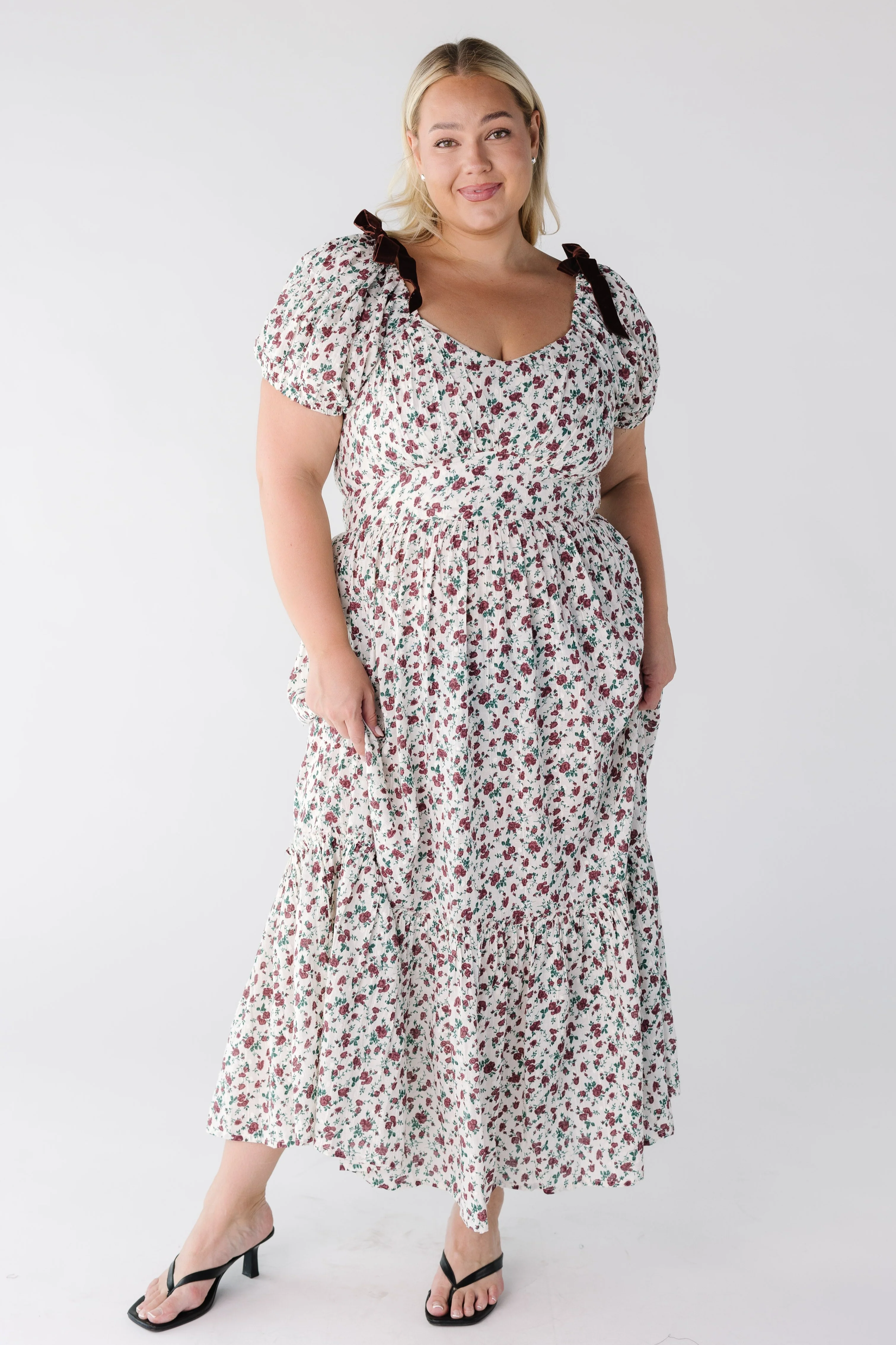 Citrus The Swiss Dobby Bow Dress - Image 9