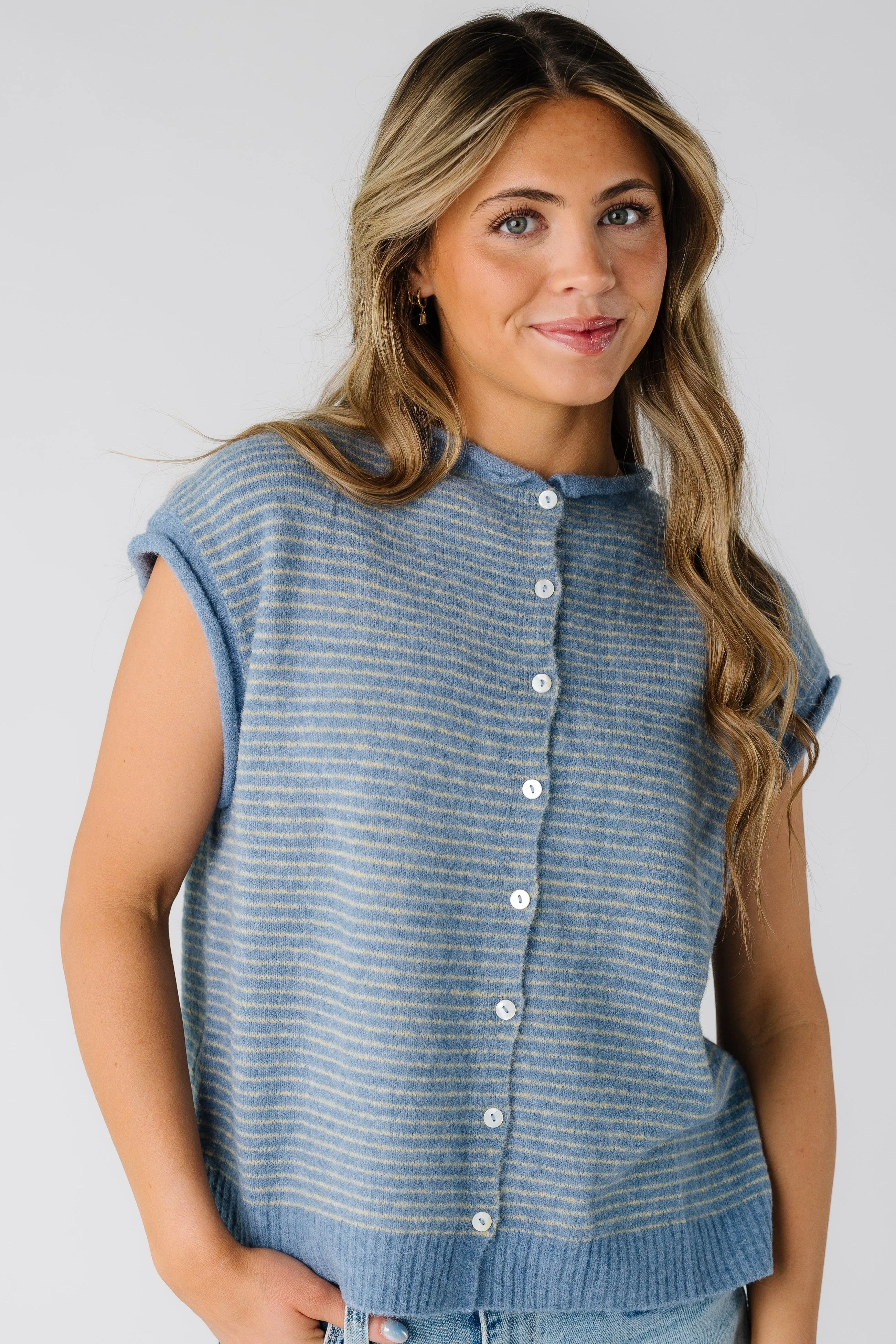 Classic Striped Sweater Vest