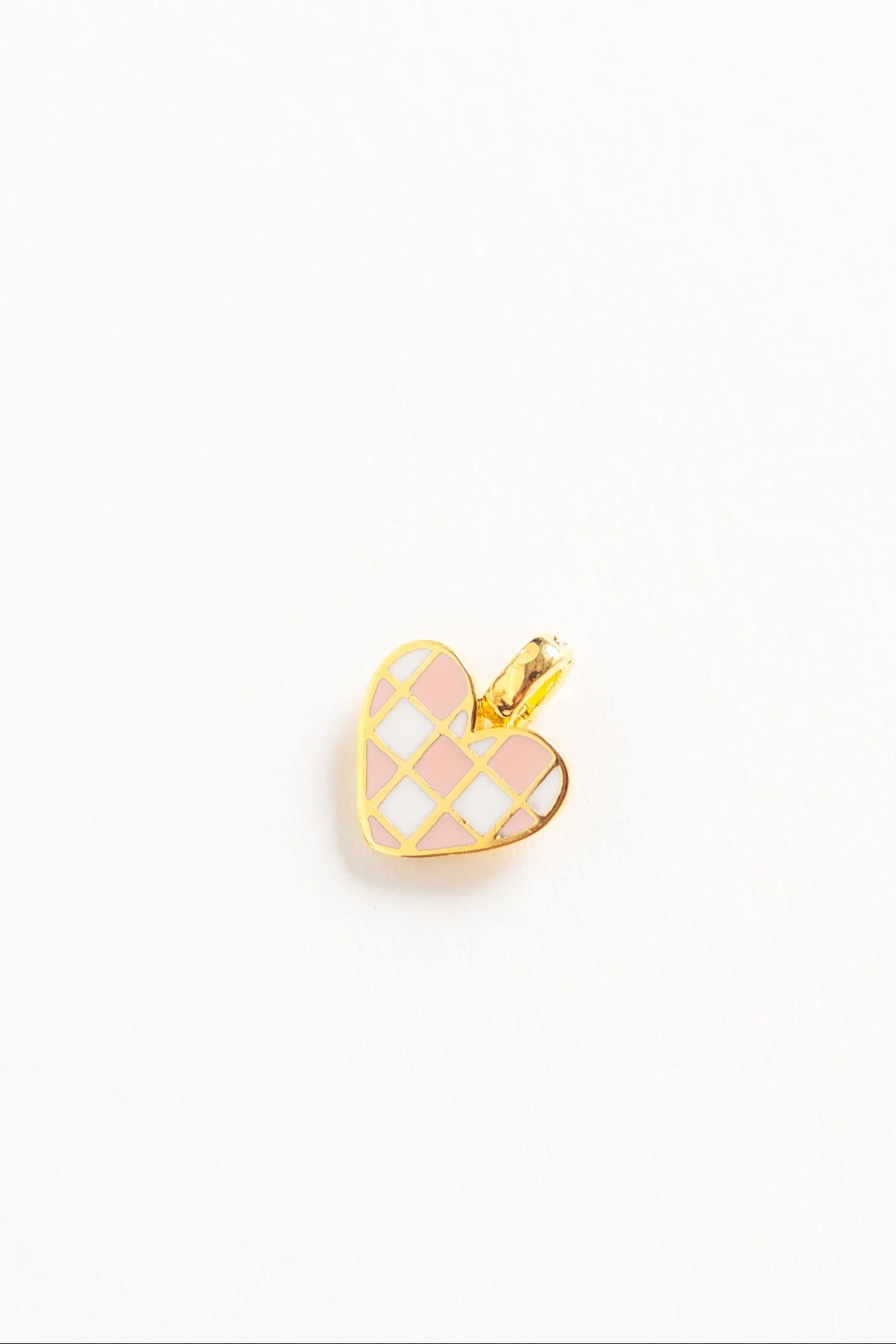 Cove Clip On Charms - Checkerboard Heart