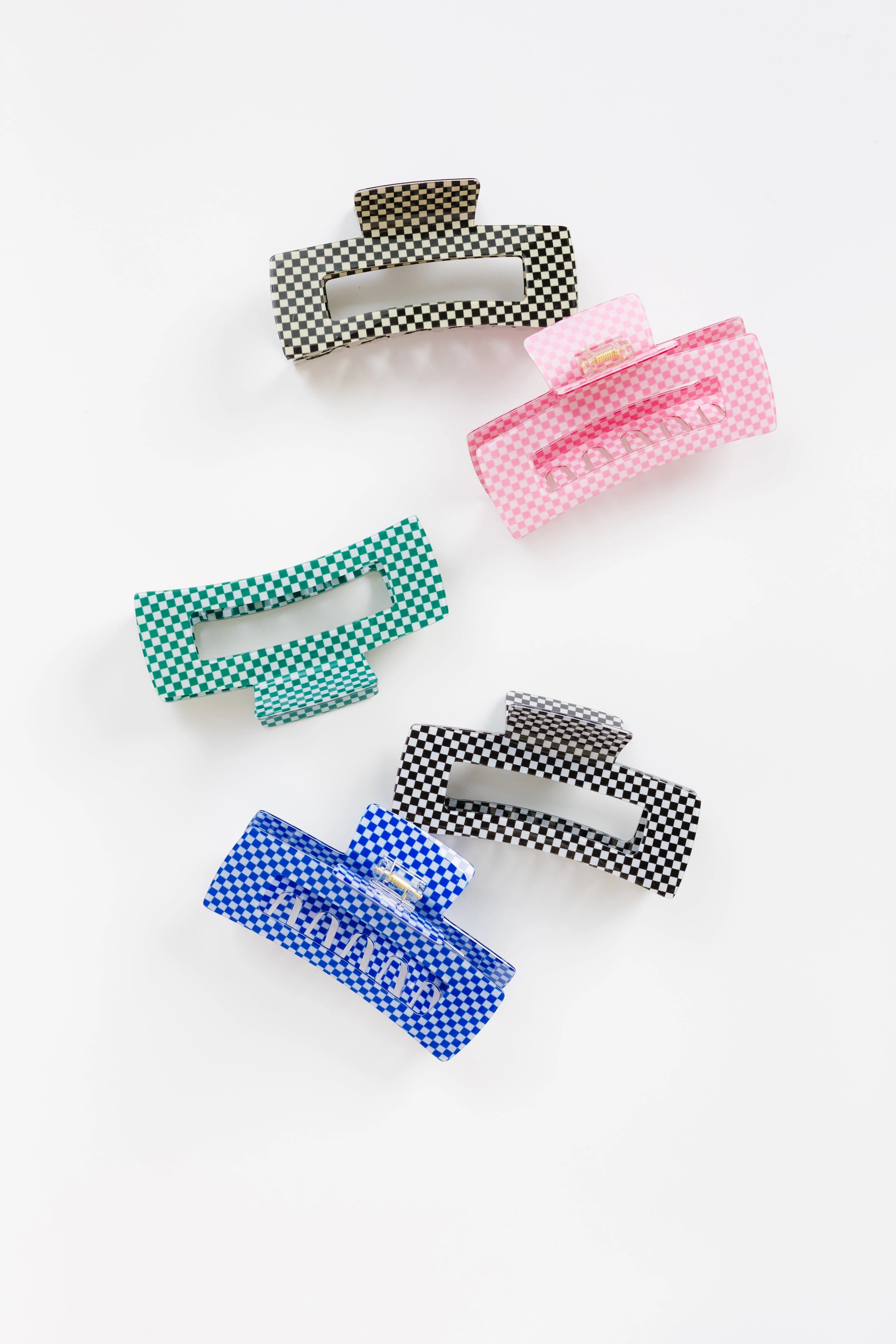 Cove Everly Checker Hair Claw - Image 5