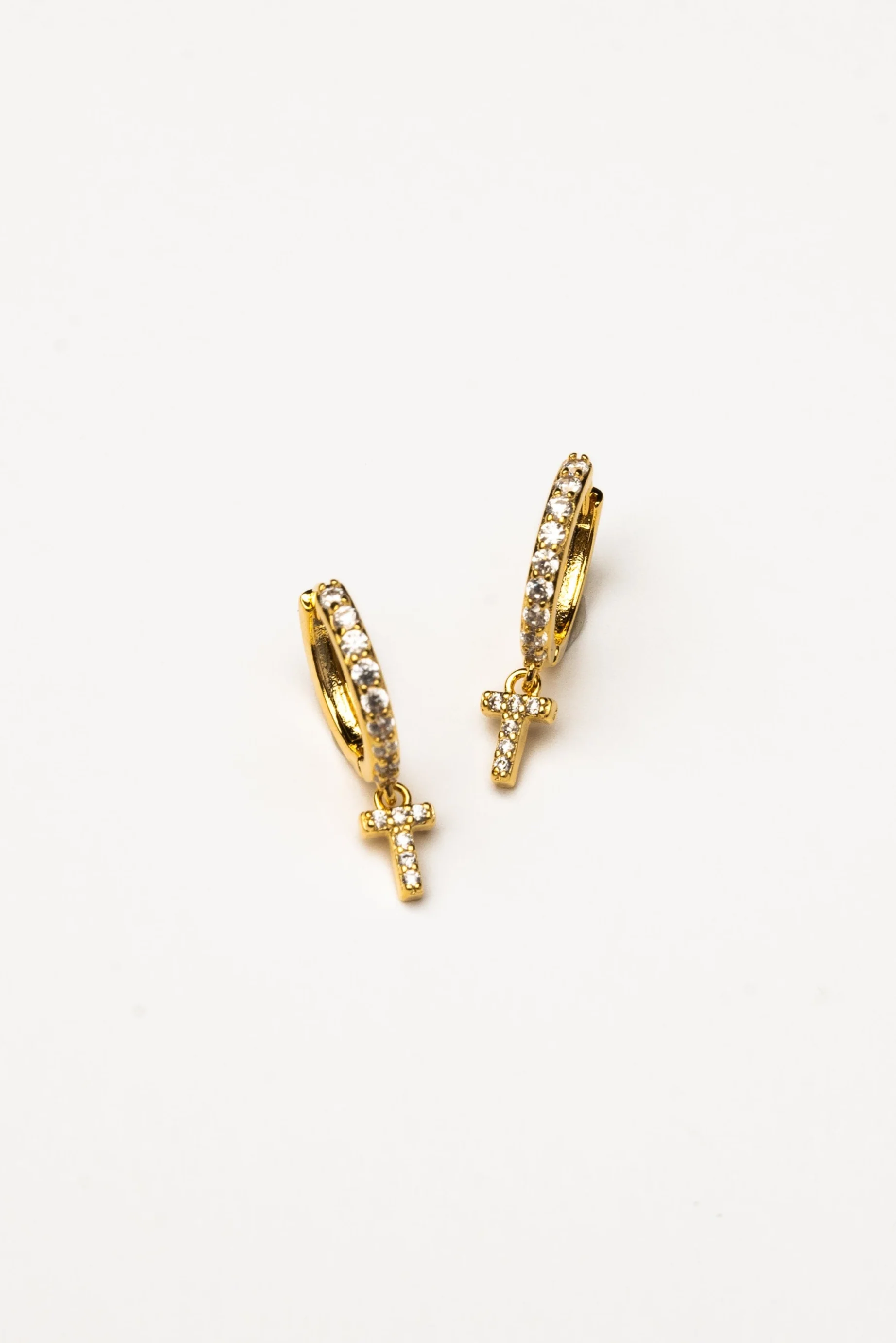 Cove Initial CZ Huggie - Image 21