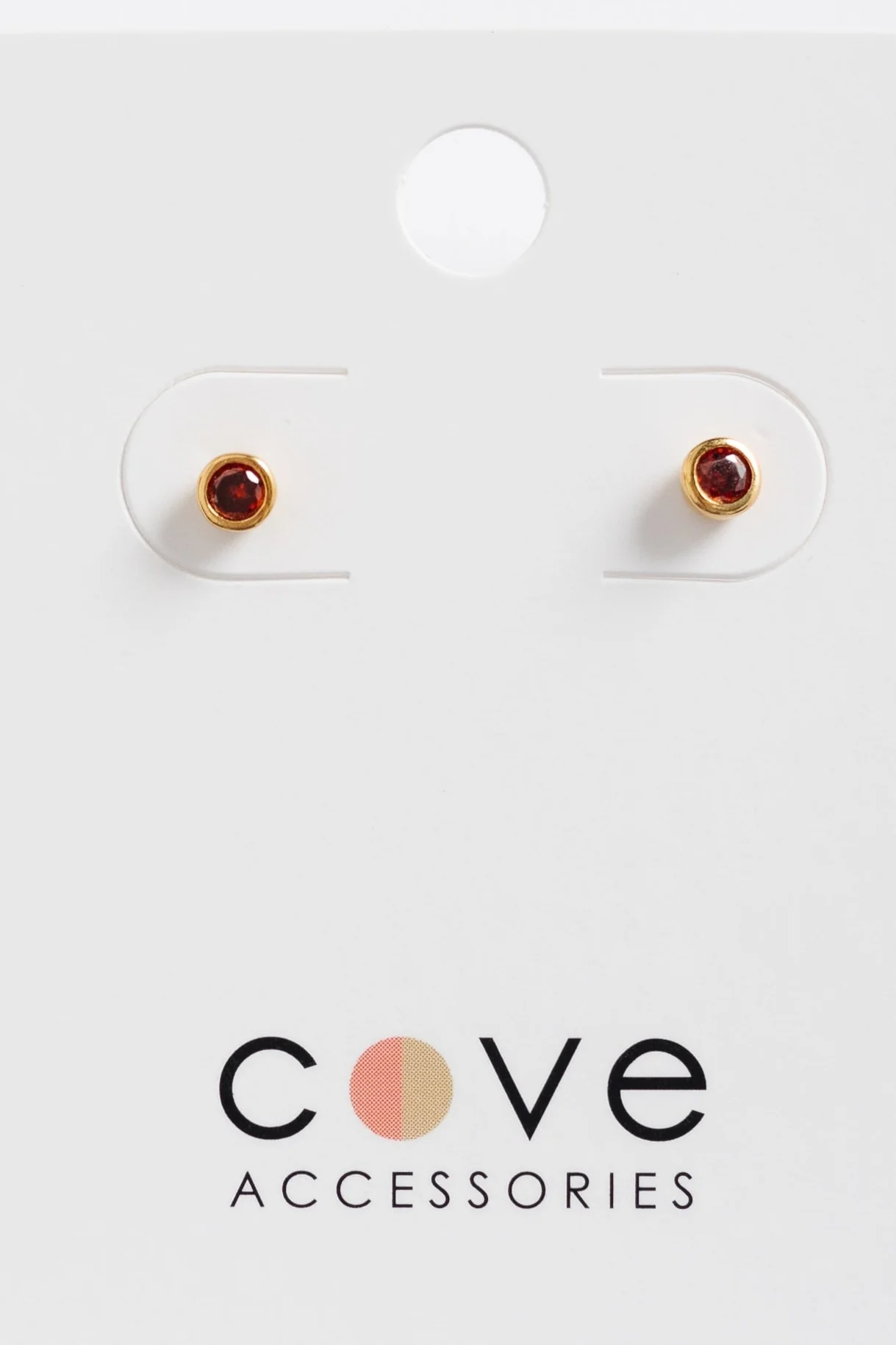 Cove Petite Stud Birthstone Earring