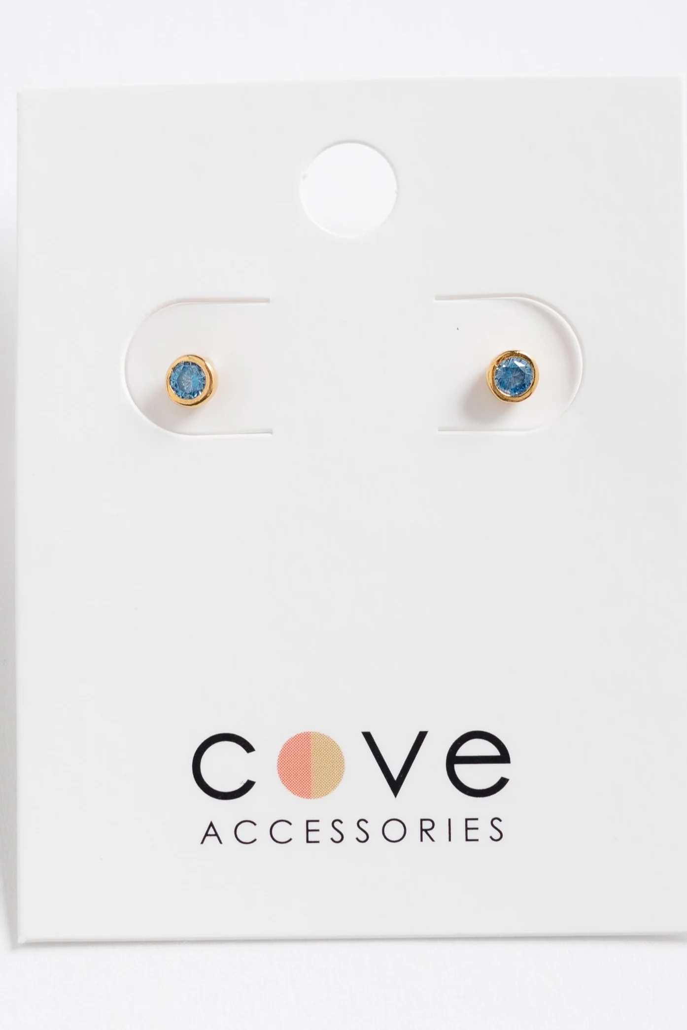 Cove Petite Stud Birthstone Earring - Image 4