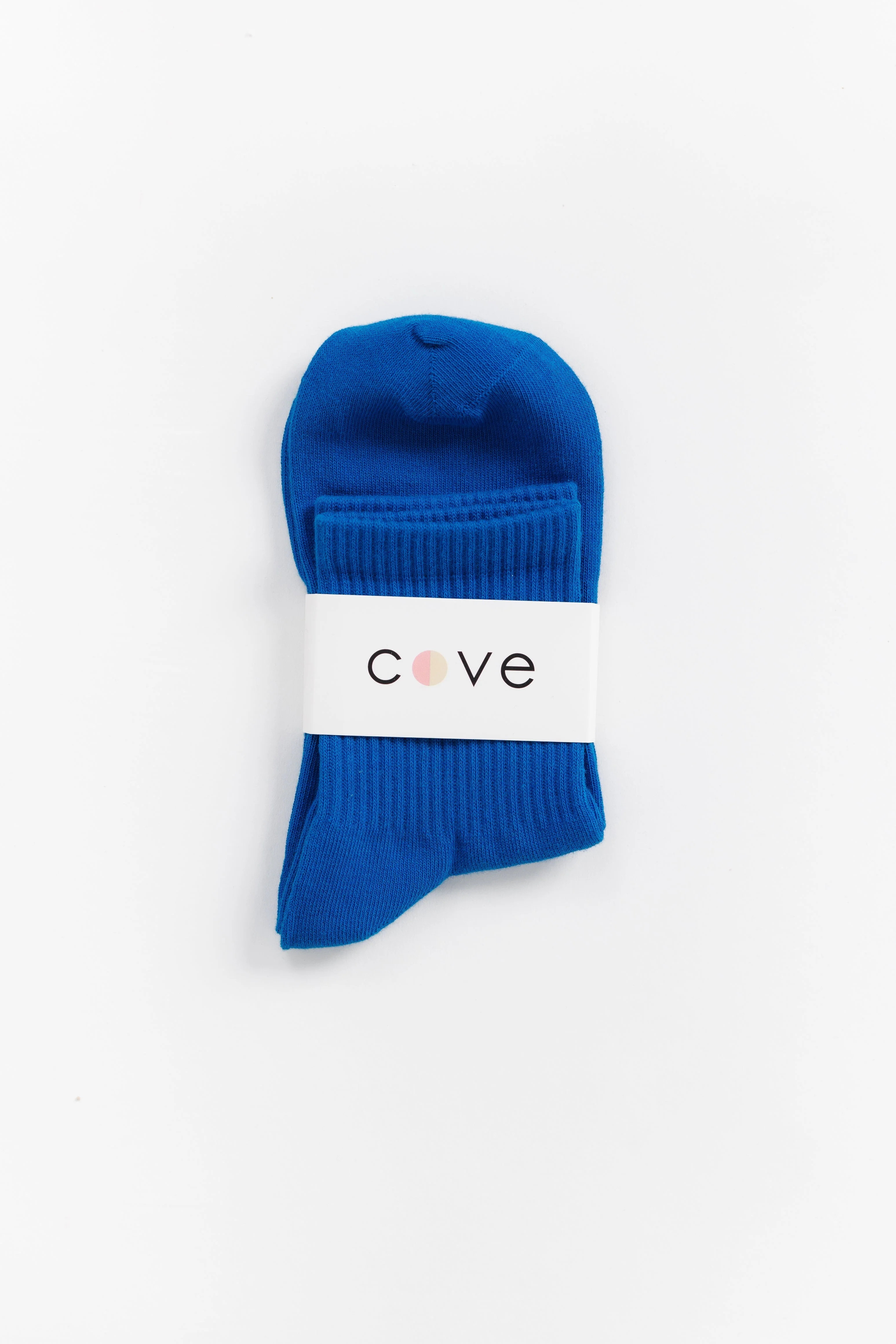 Cove Rave Quarter Socks Royal Blue OS - Image 2