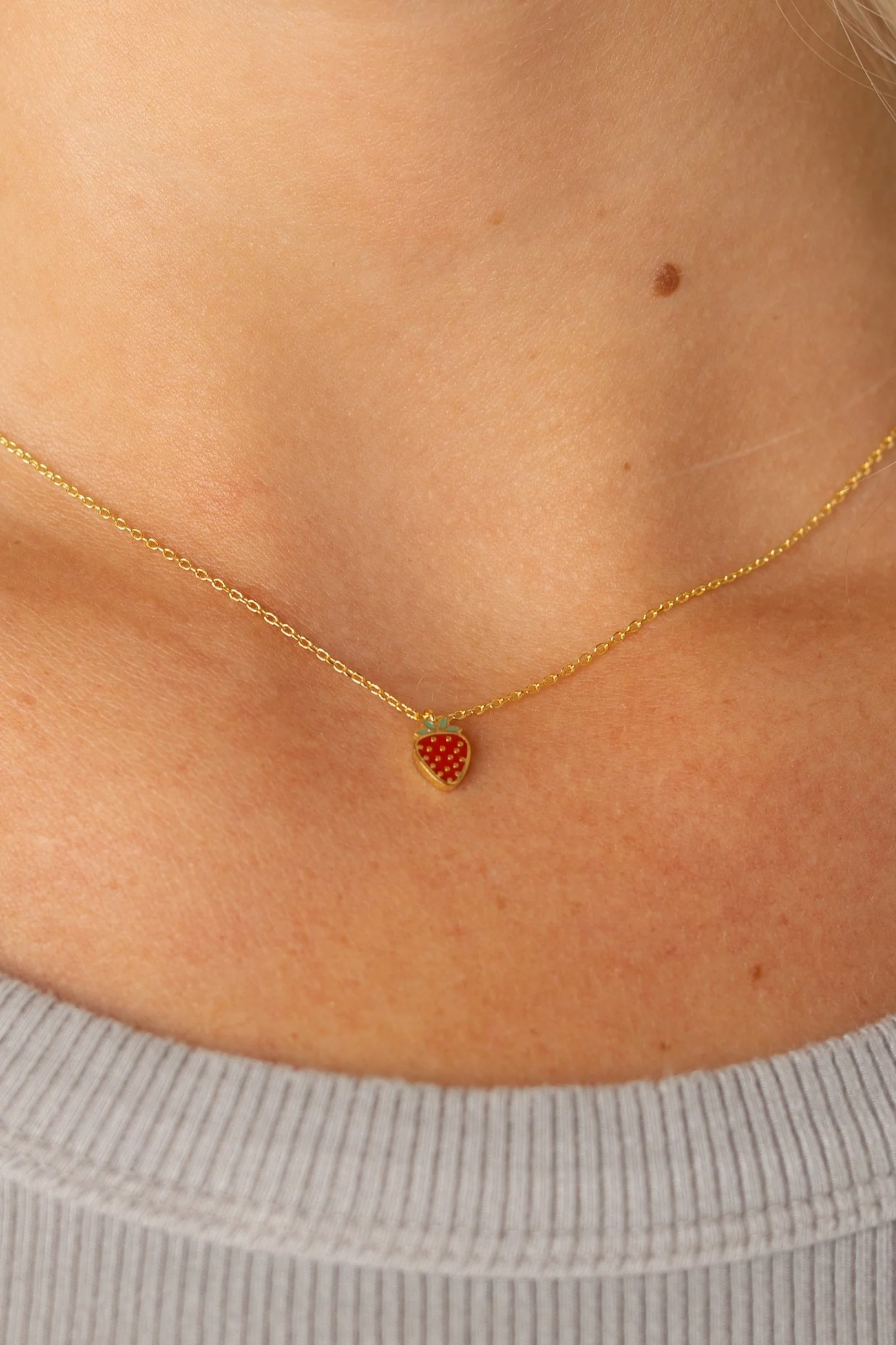 Cove Strawberry Necklace - Image 2