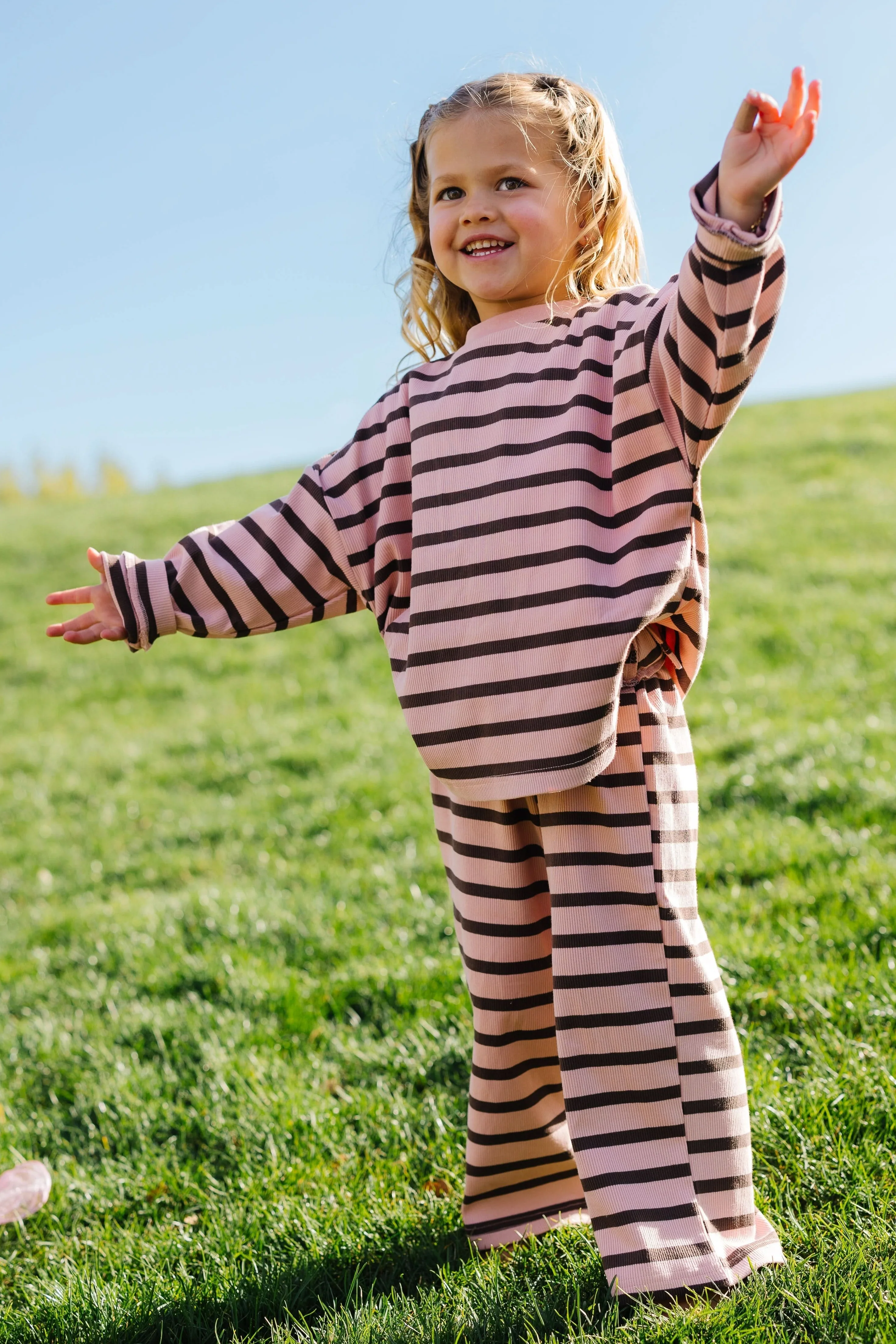 Cutie Everyday Kid's Stripe Set - Cotton Ribbed - Image 10