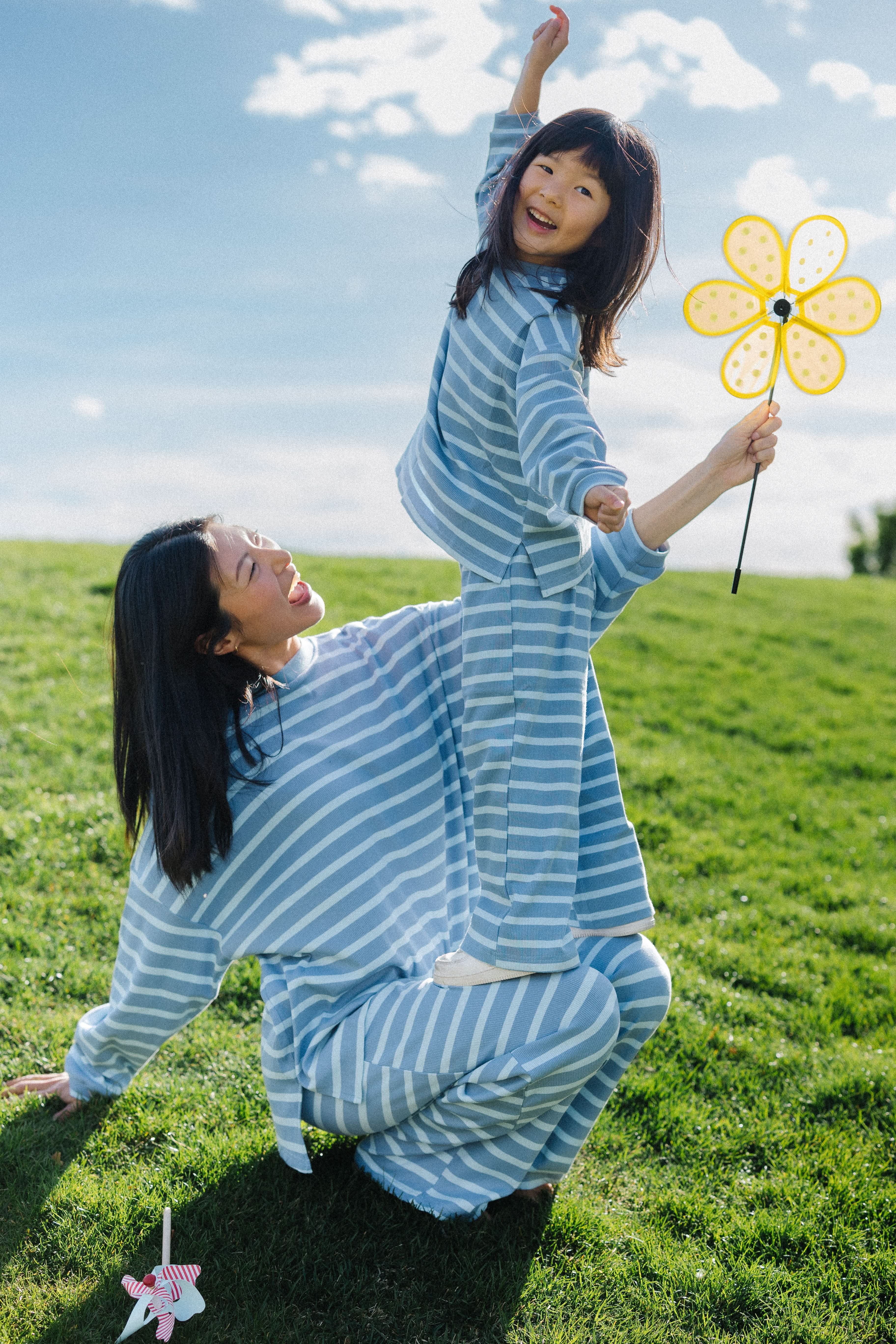 Cutie Everyday Kid's Stripe Set - Cotton Ribbed - Image 5