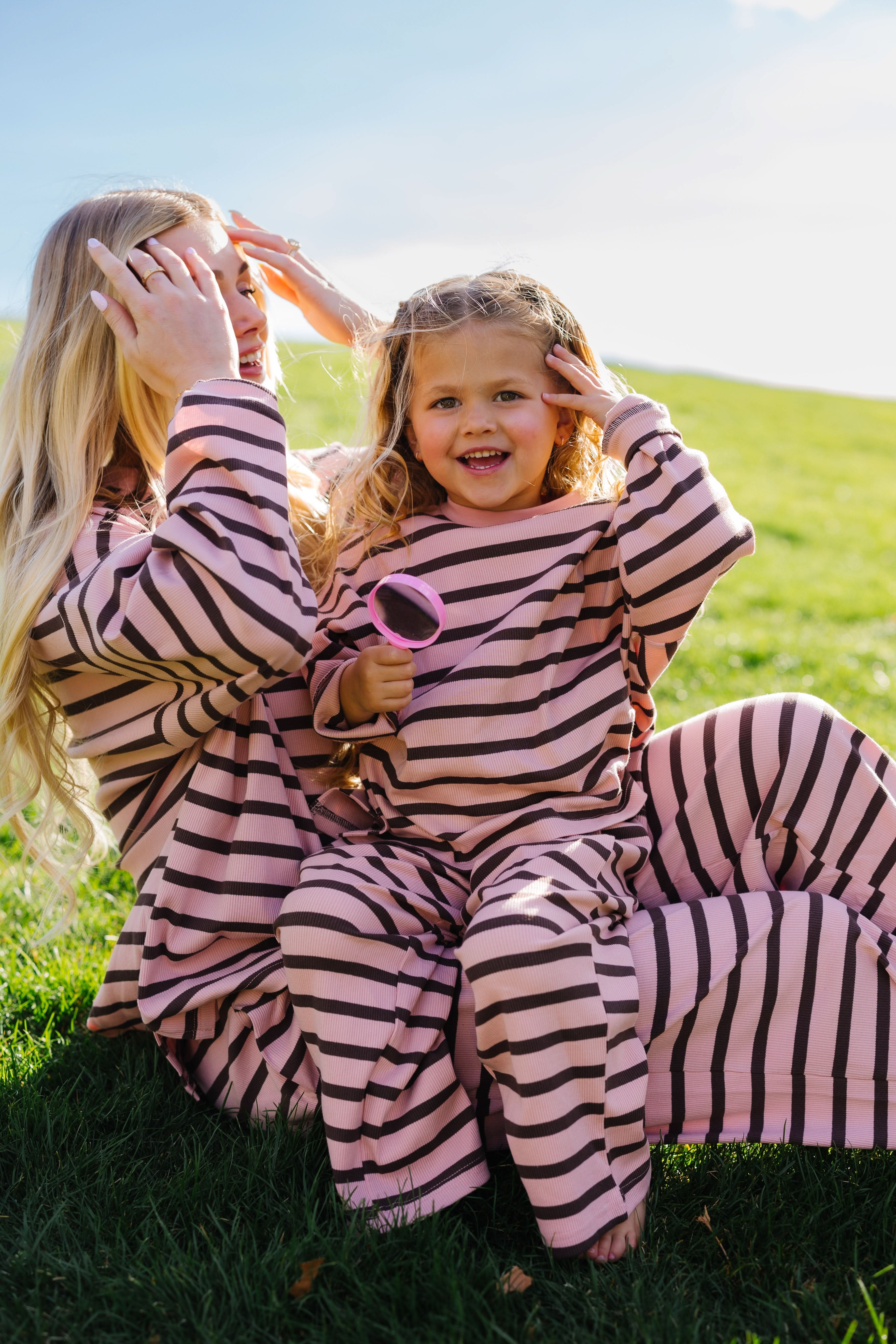 Cutie Everyday Kid's Stripe Set - Cotton Ribbed - Image 9