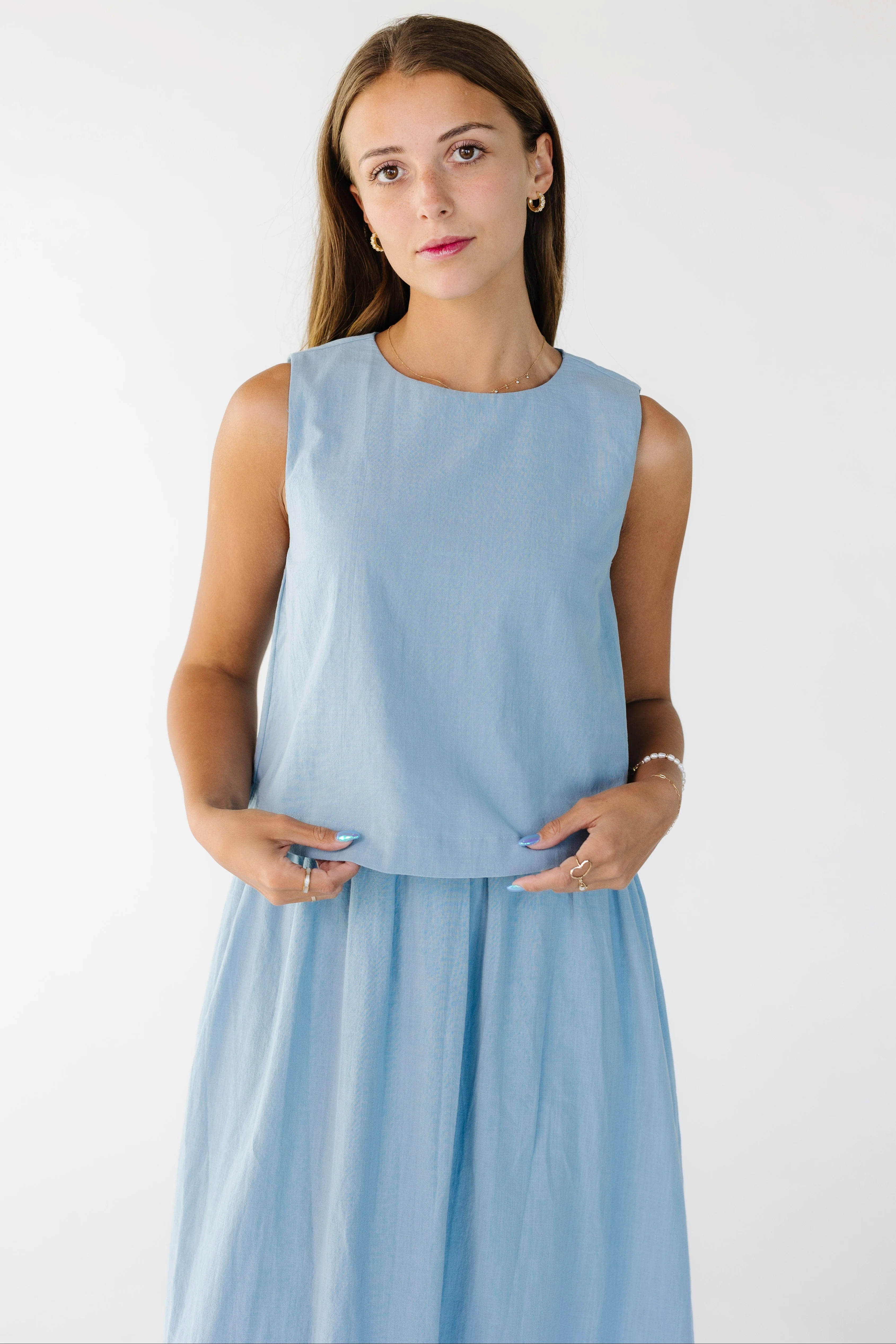 Olivia Cotton Tank Dress - Image 3