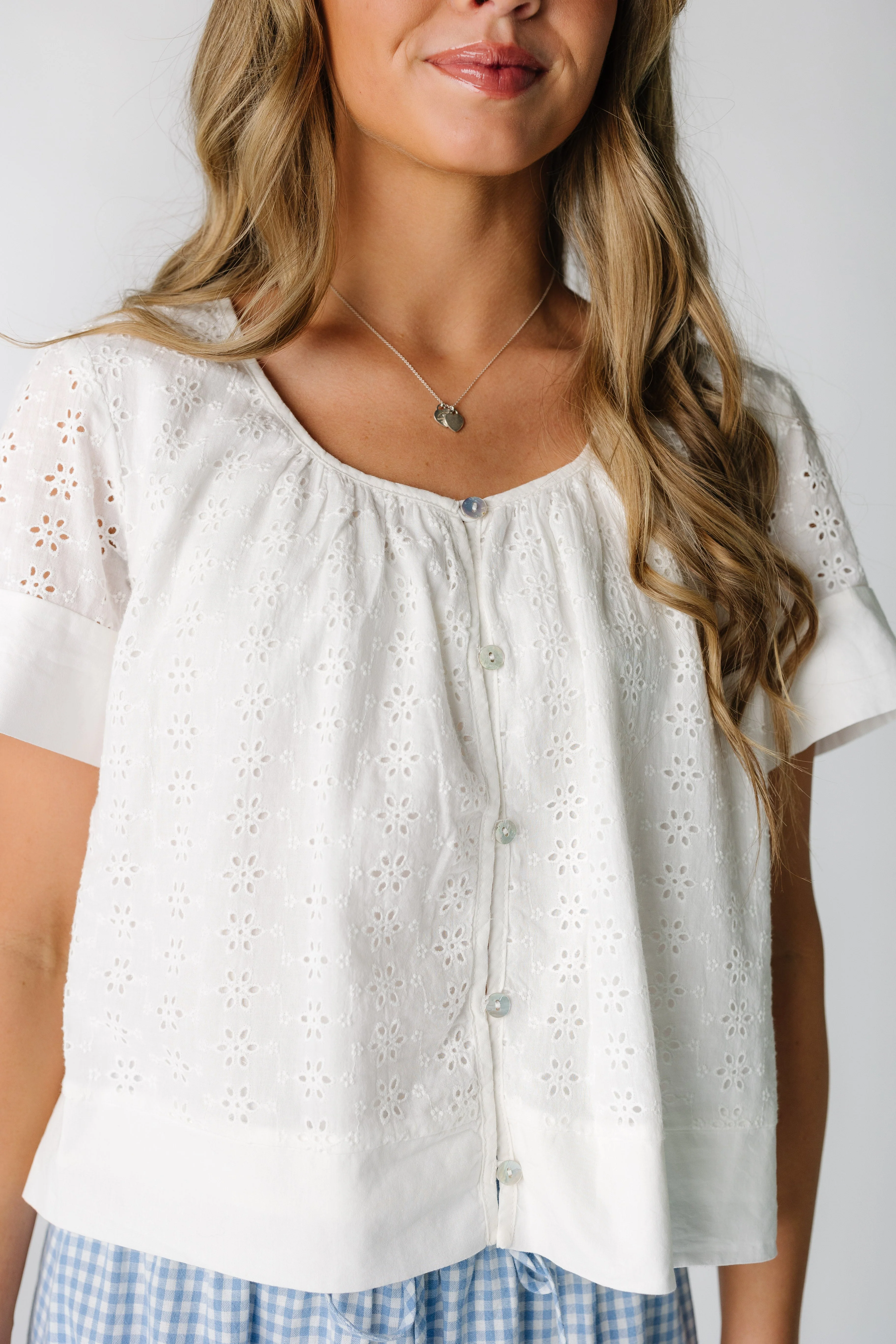 Forever Eyelet Top - Image 4