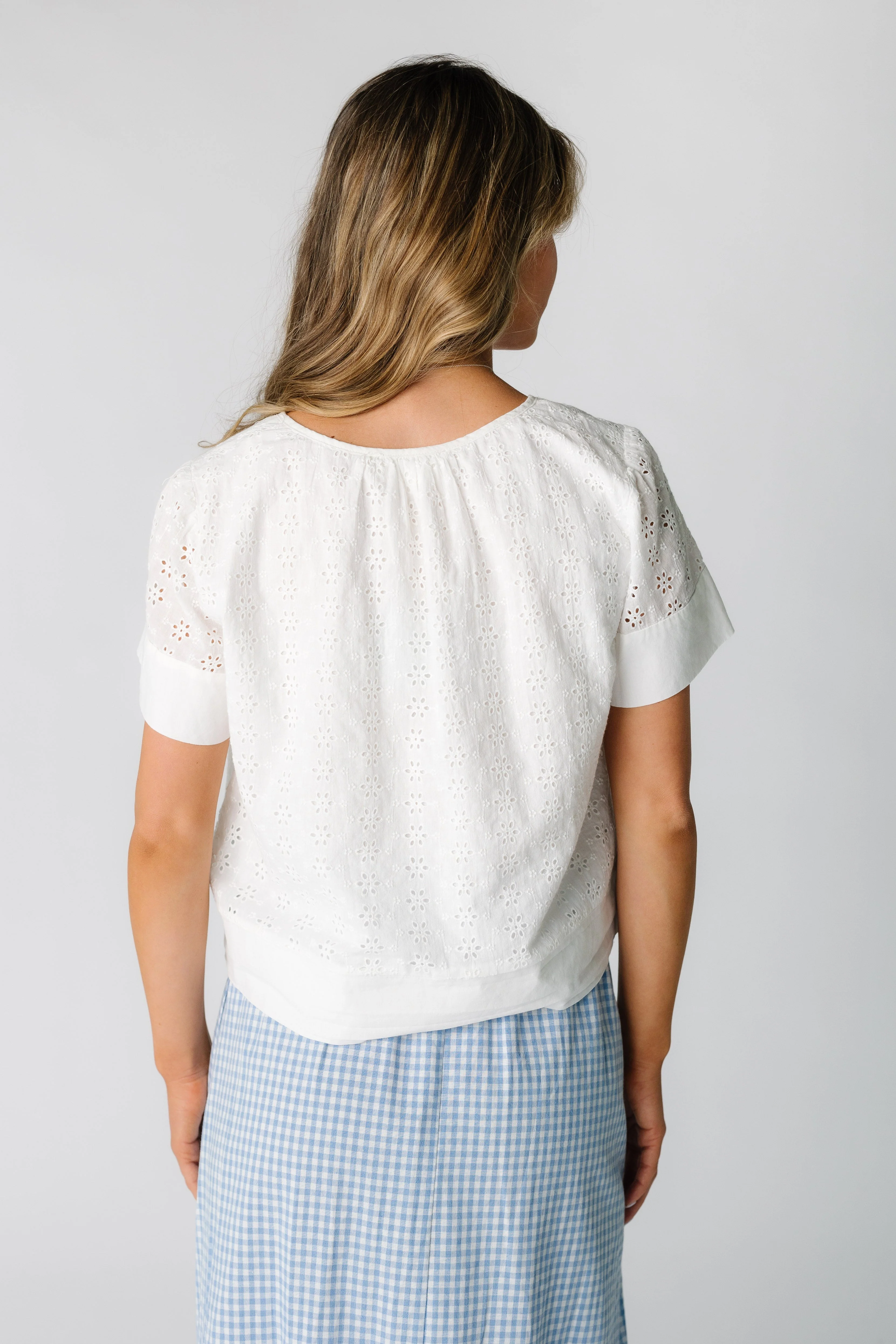 Forever Eyelet Top - Image 5