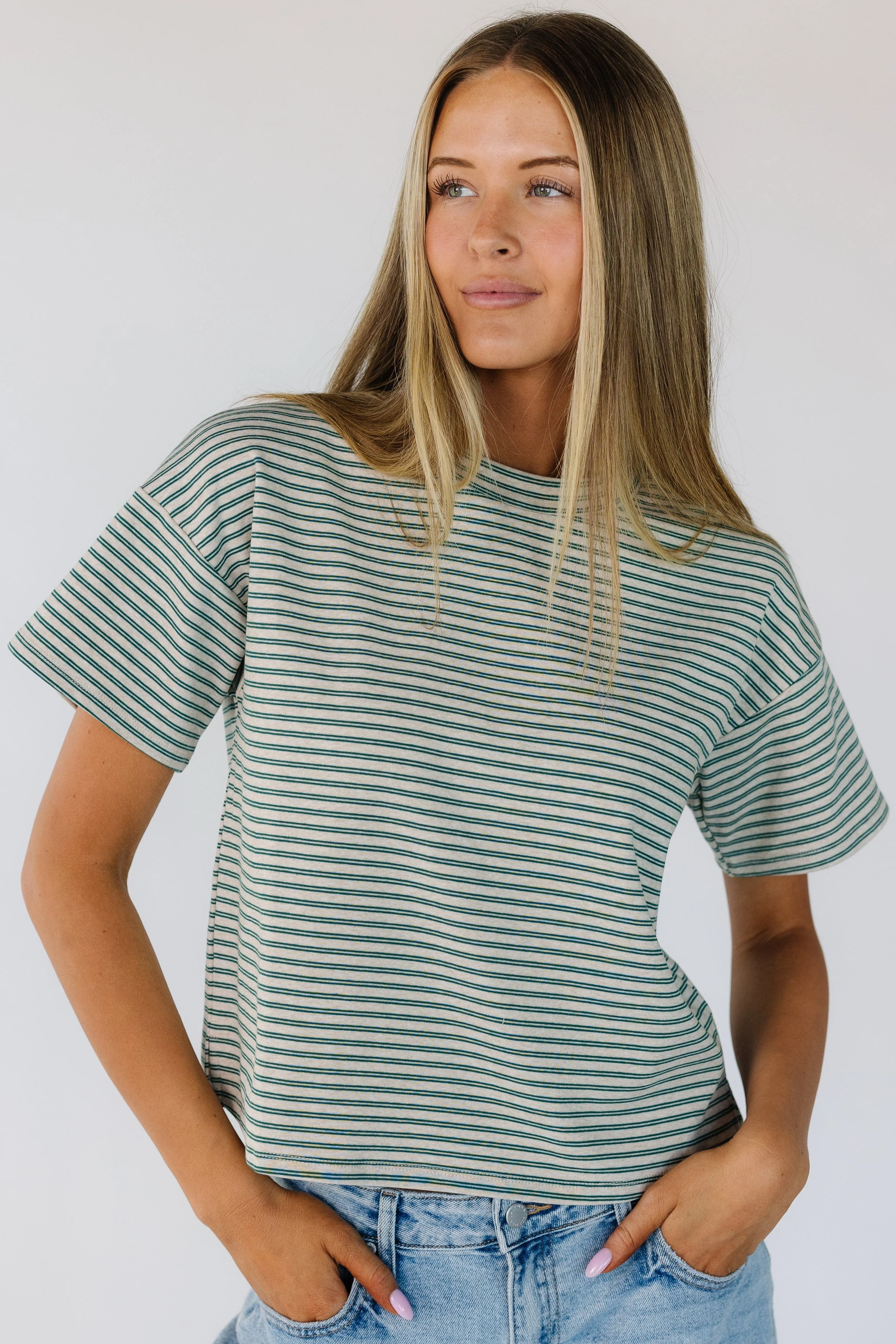 Koko Spring Stripe Tee Shirt - Image 3