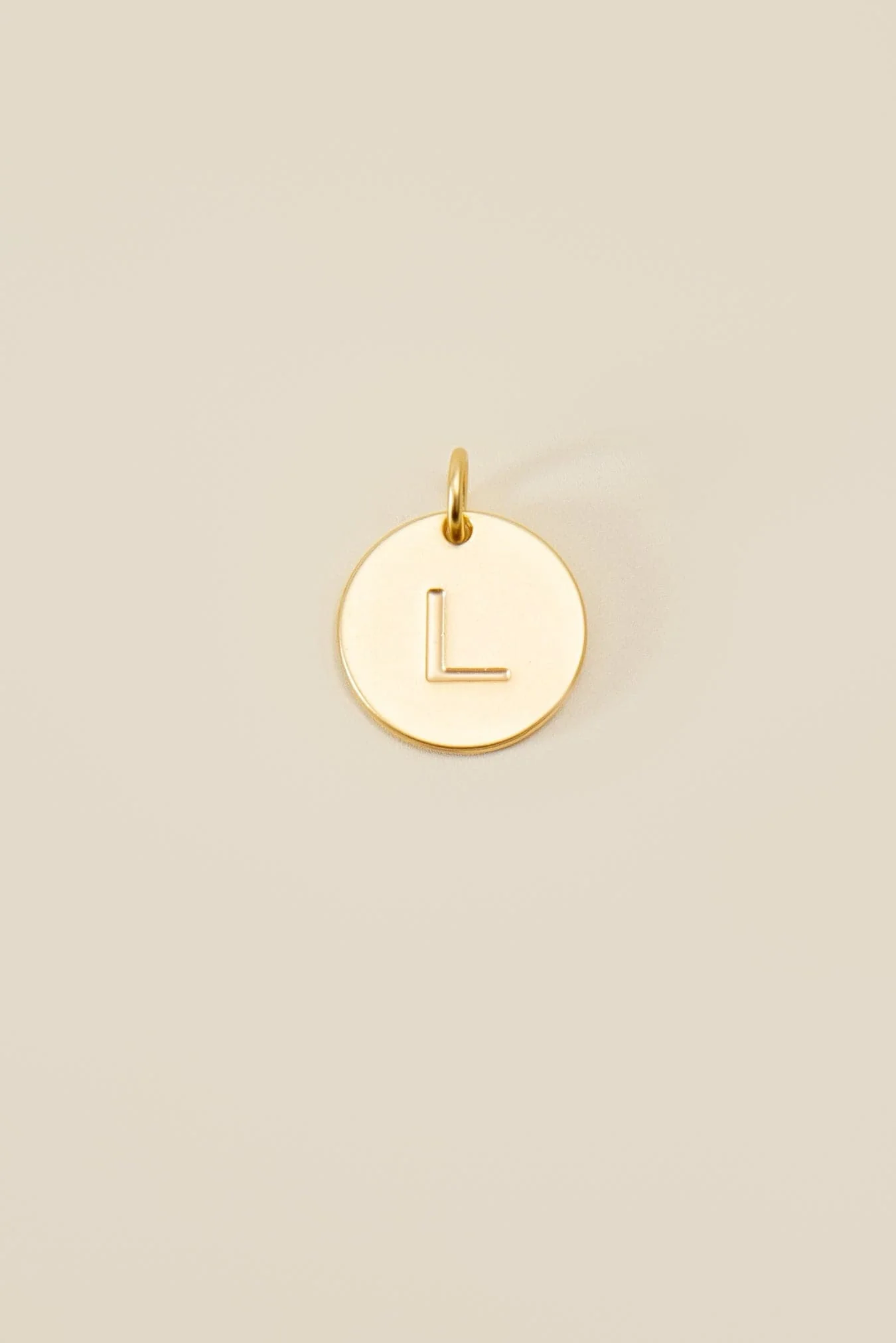 Cove Large Letter Disk Pendant - Image 13