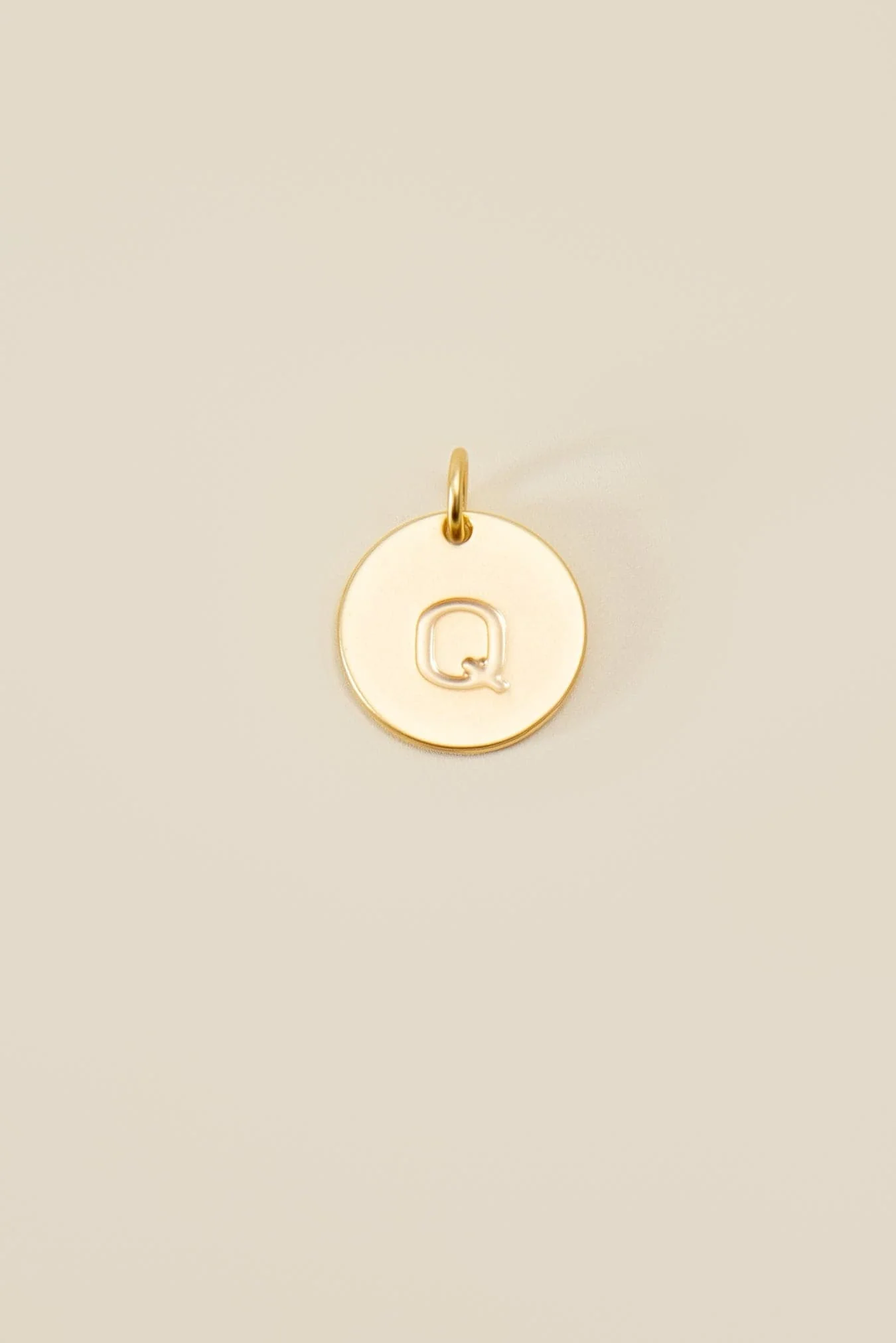 Cove Large Letter Disk Pendant - Image 18