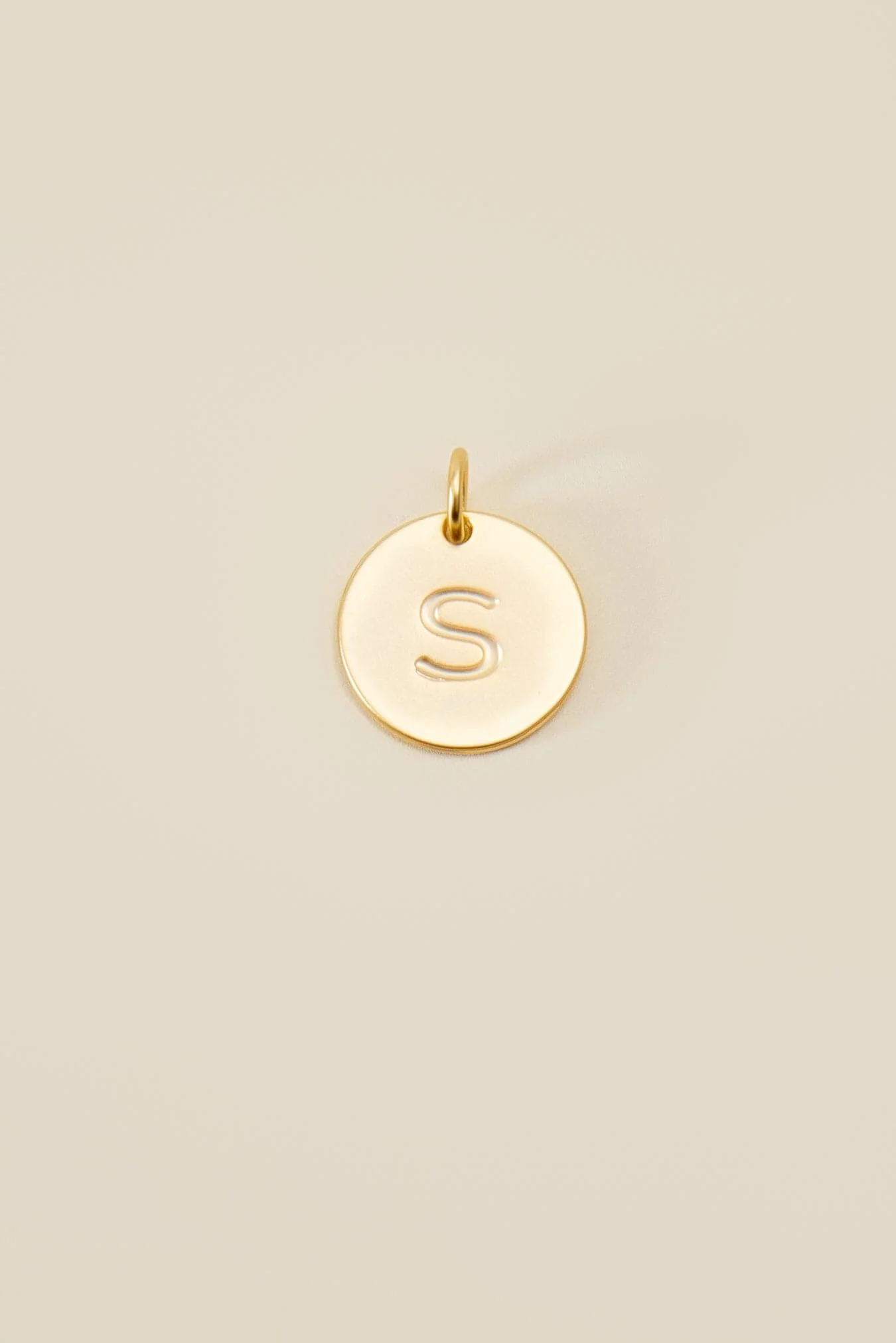 Cove Large Letter Disk Pendant - Image 20