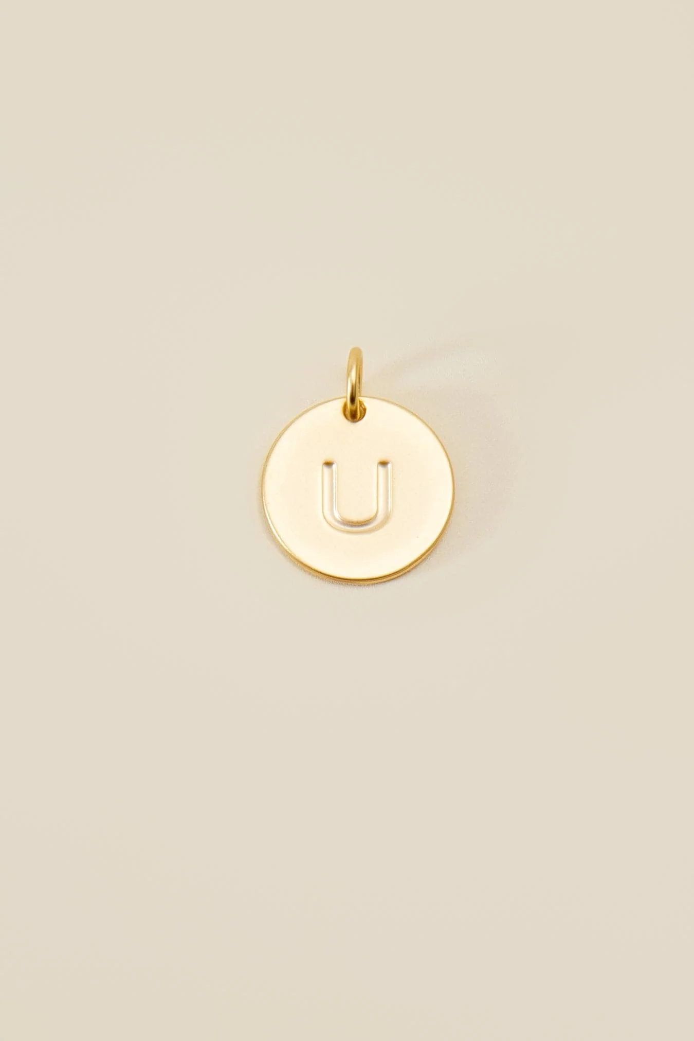 Cove Large Letter Disk Pendant - Image 22