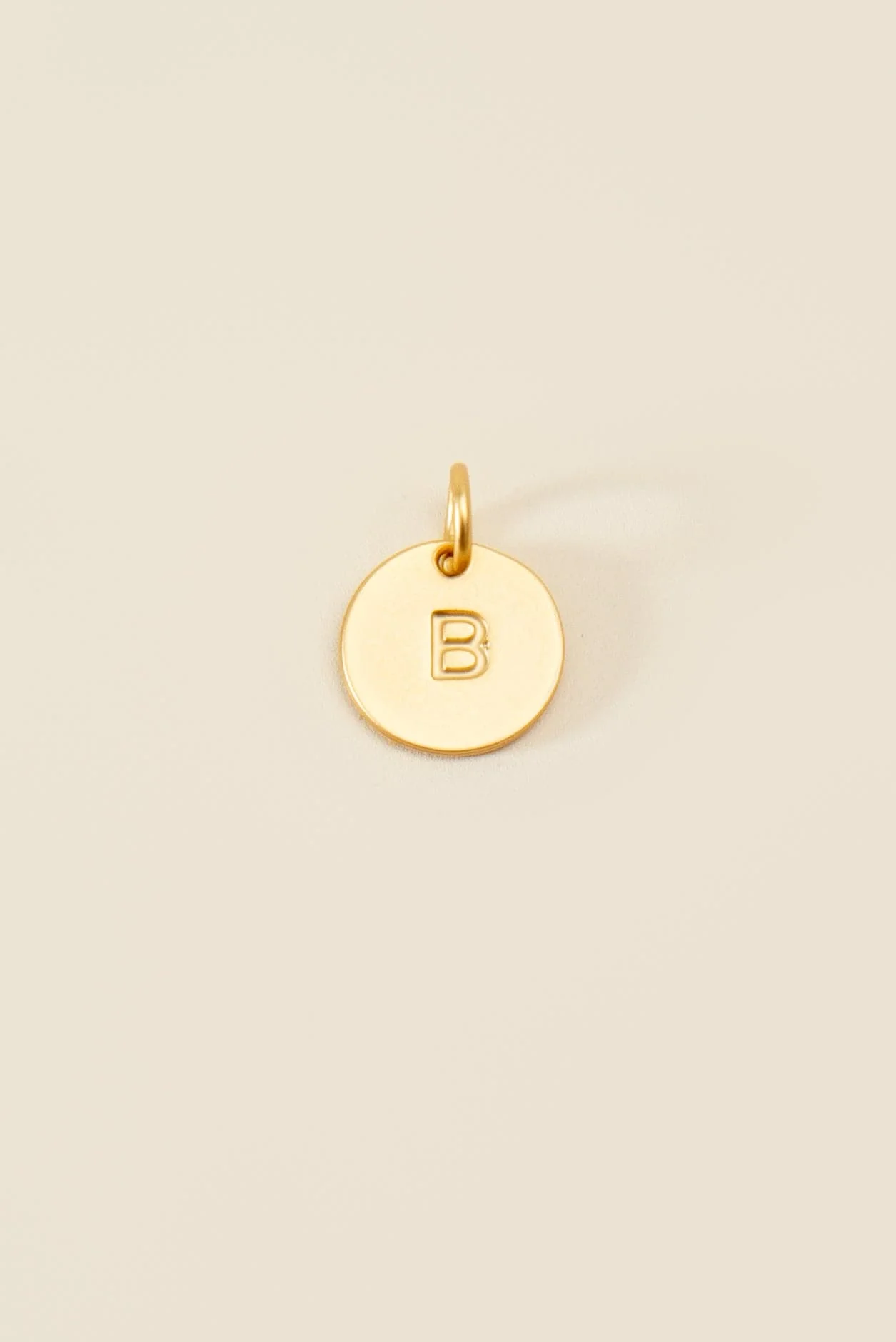 Cove Medium Letter Disk Pendant - Image 3