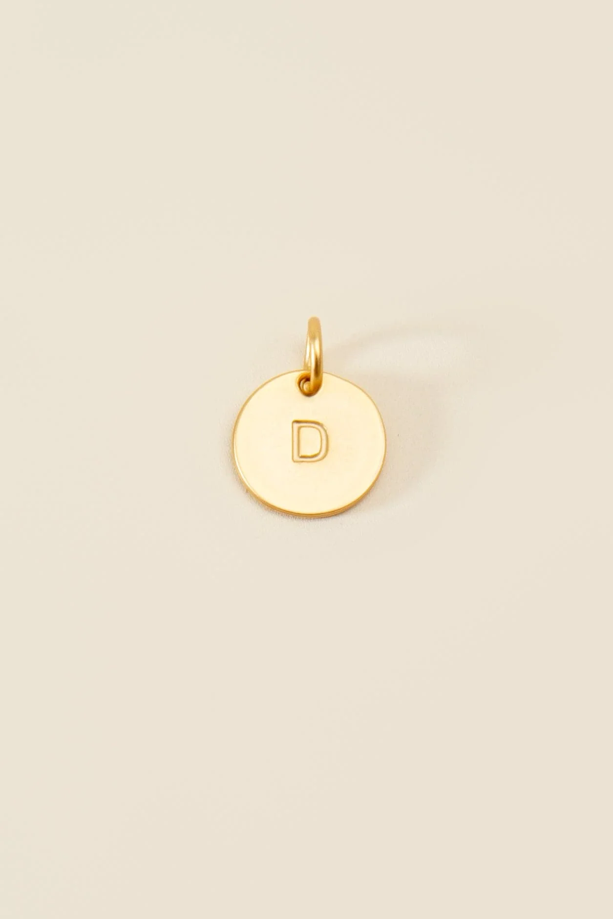 Cove Medium Letter Disk Pendant - Image 5