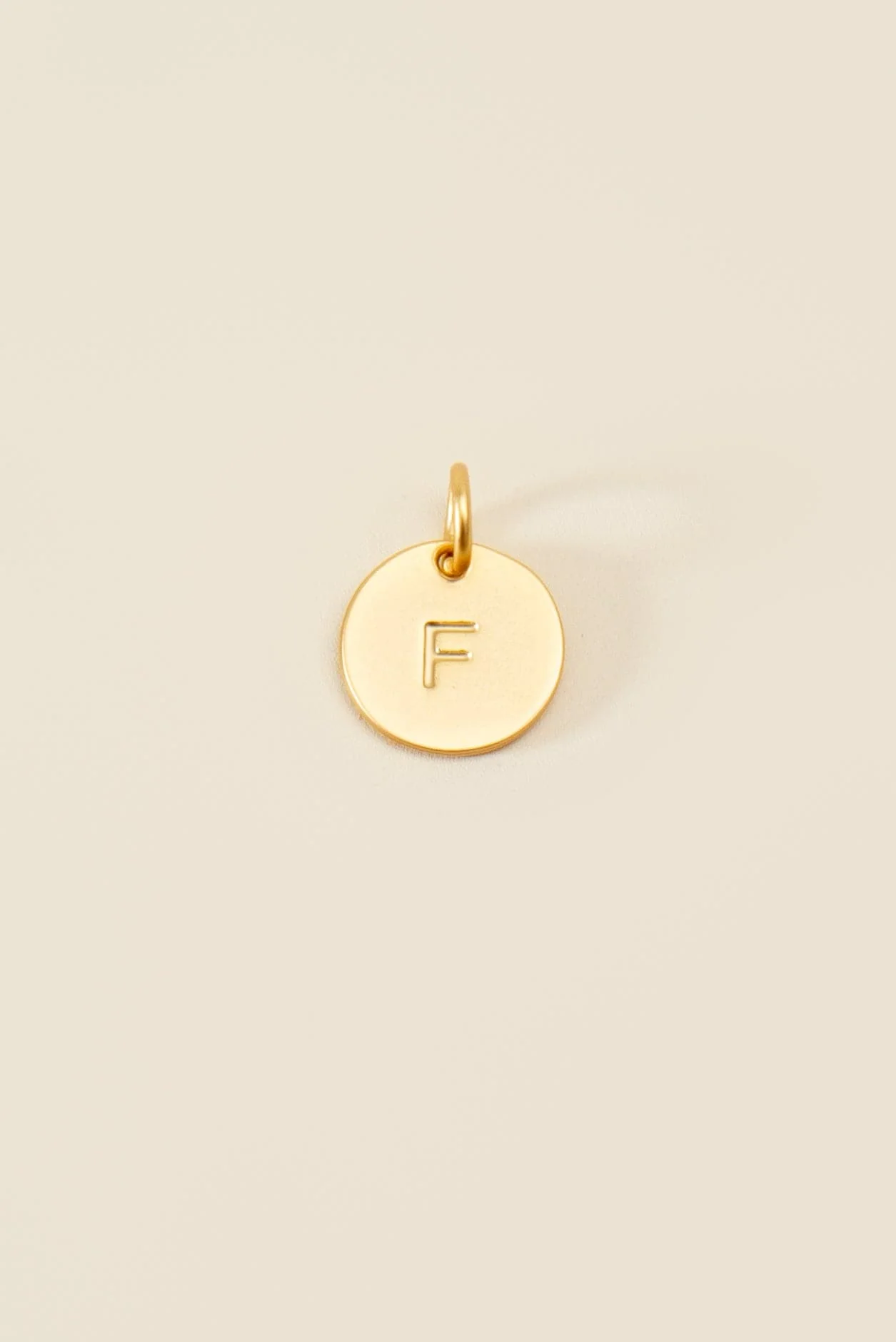 Cove Medium Letter Disk Pendant - Image 7