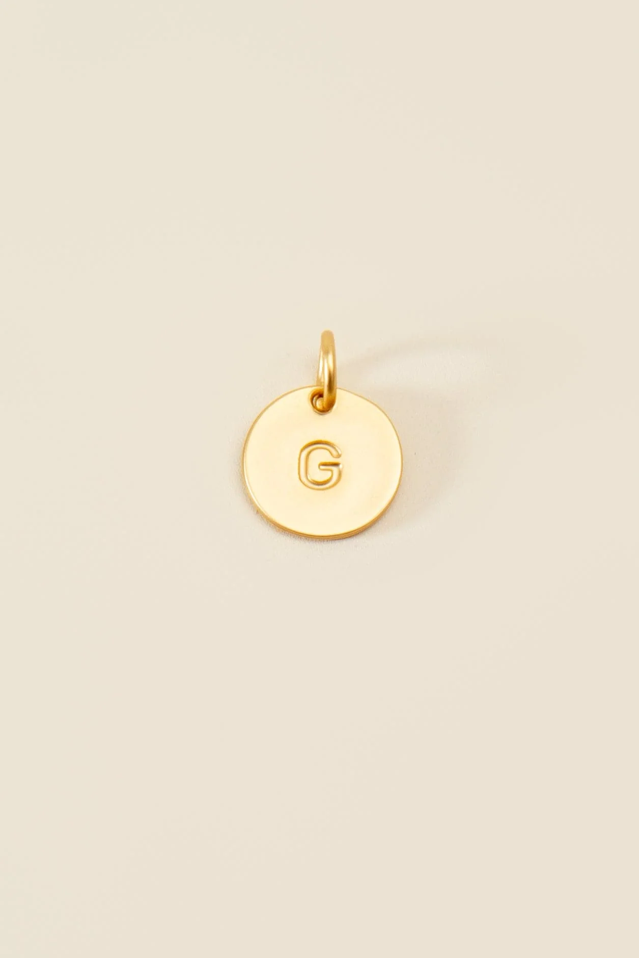 Cove Medium Letter Disk Pendant - Image 8