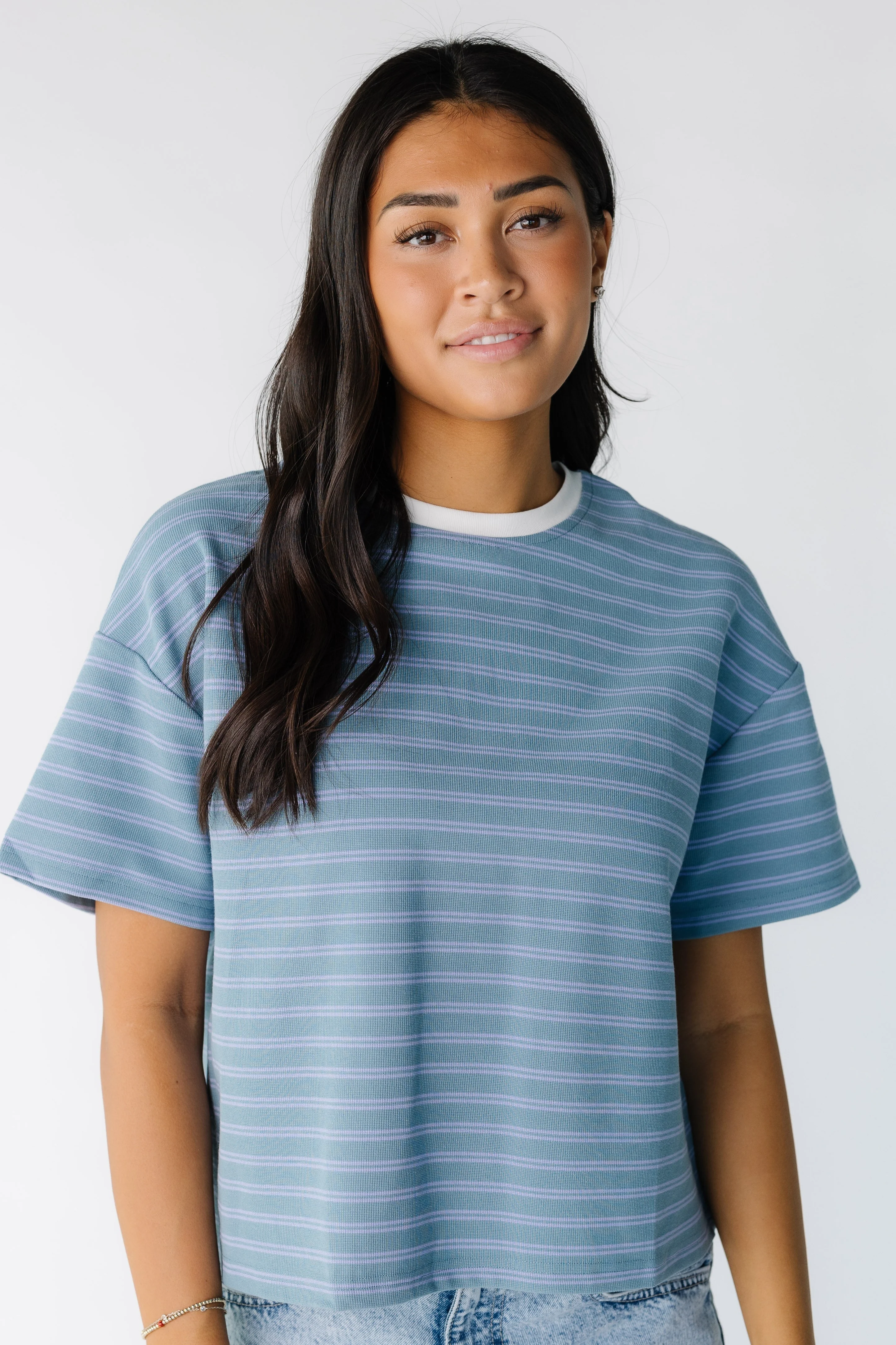 The Blake Striped Tee - Image 2