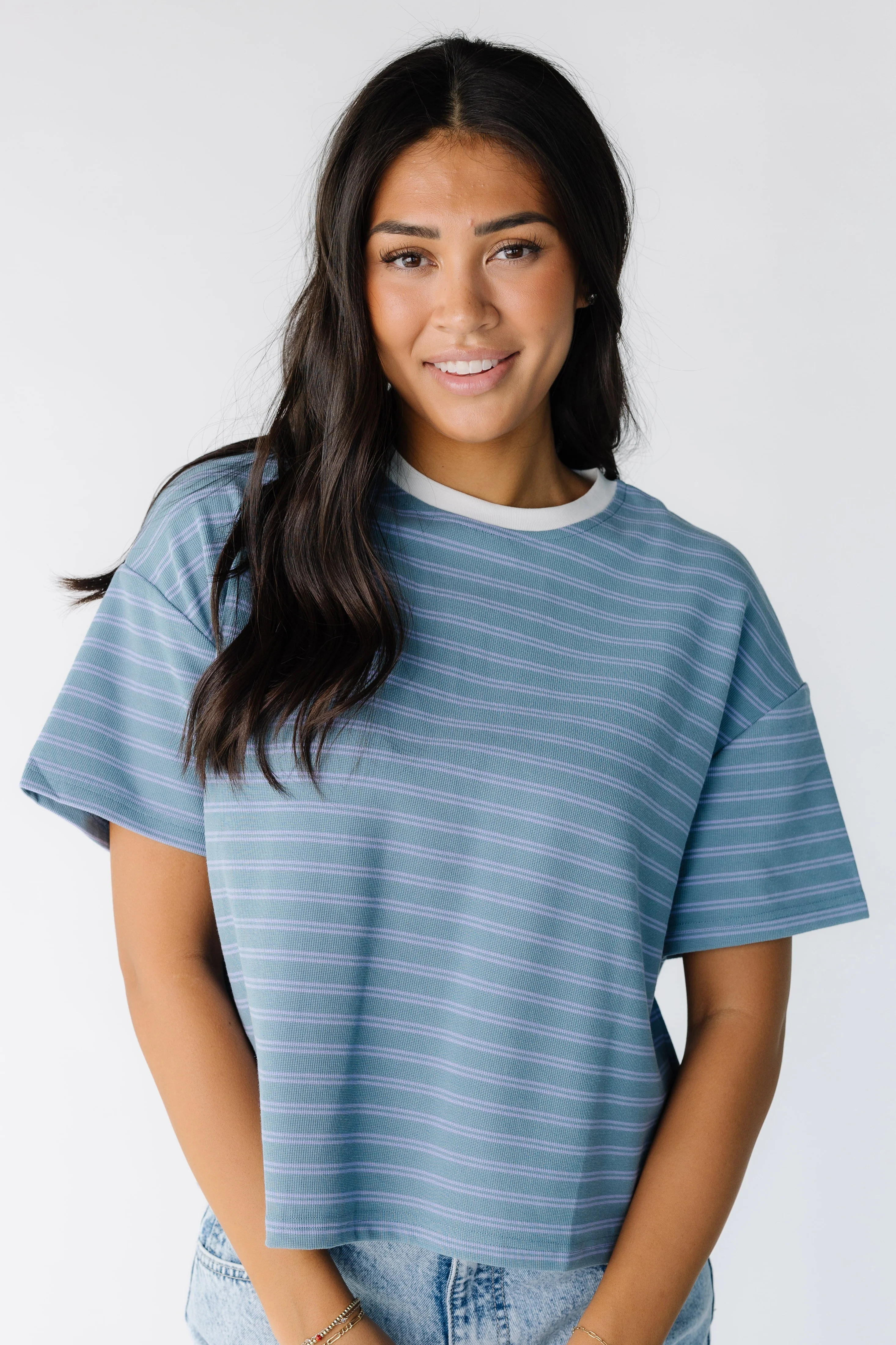 The Blake Striped Tee - Image 3