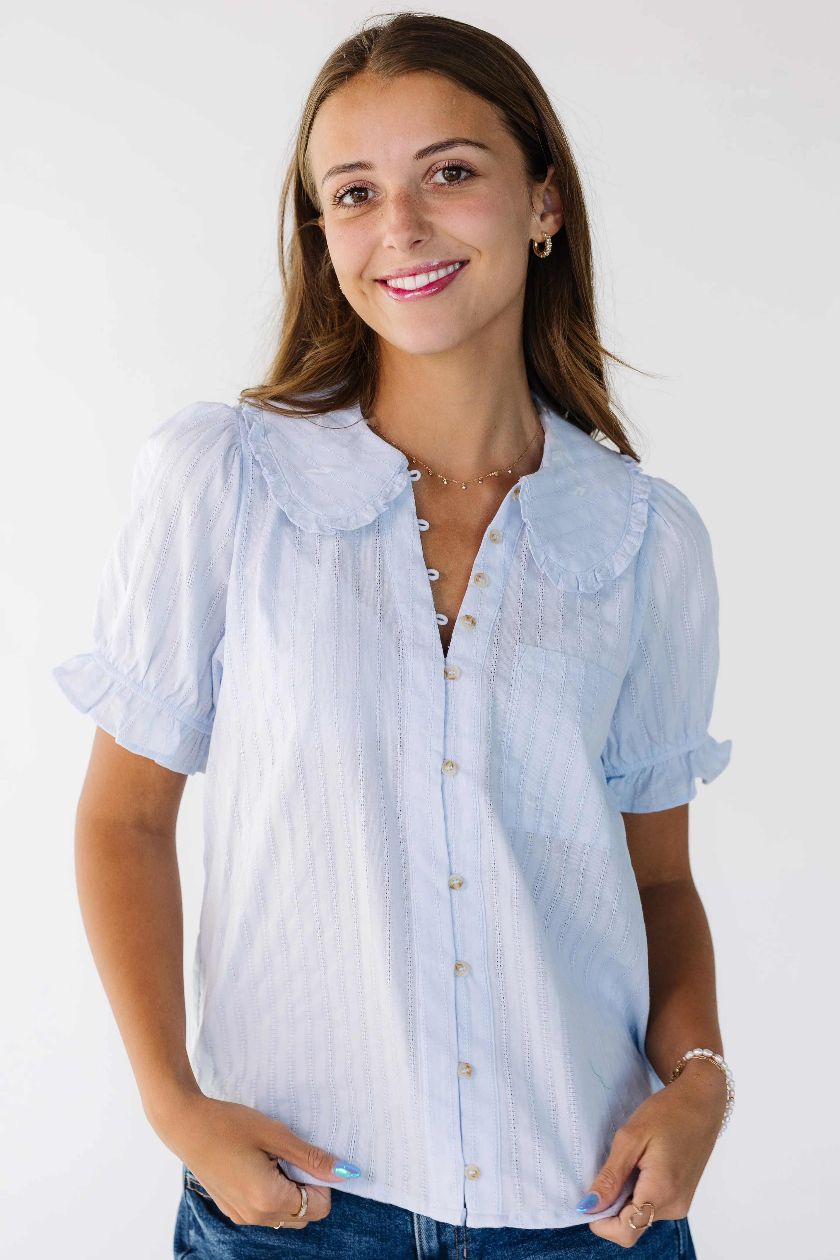 Peter Pan Collar Top